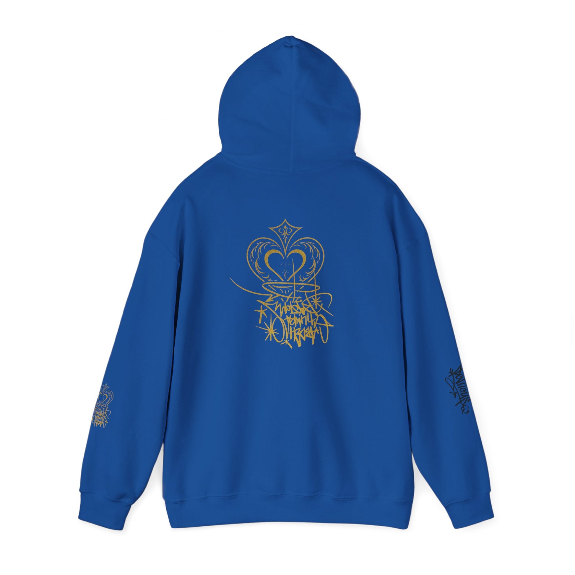 Crown & Heart Stylish Unisex Hoodie