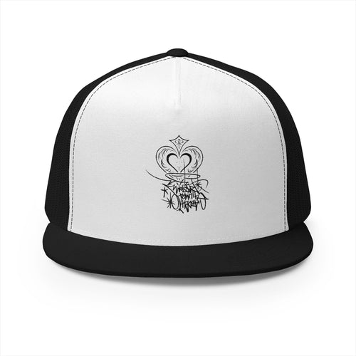 Crown & Heart Embroidered Trucker Cap
