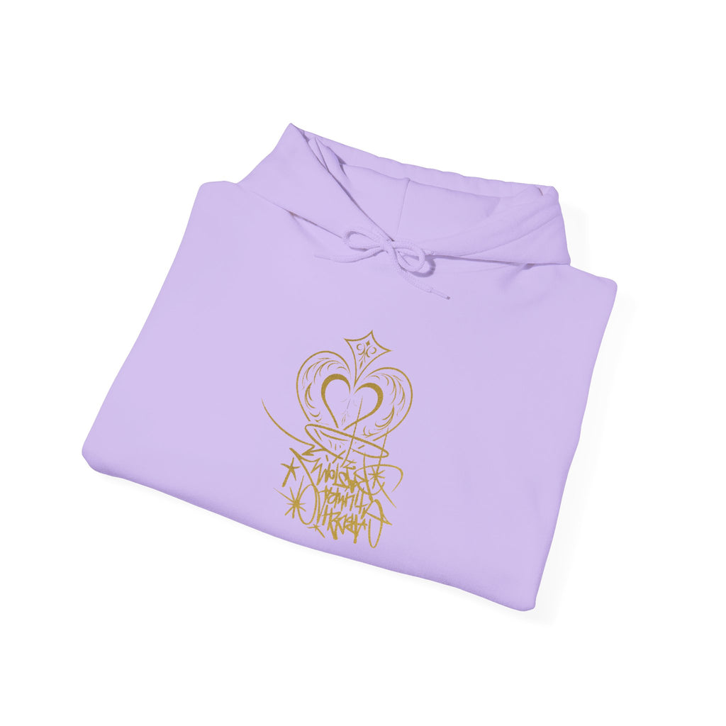 Crown & Heart Stylish Unisex Hoodie