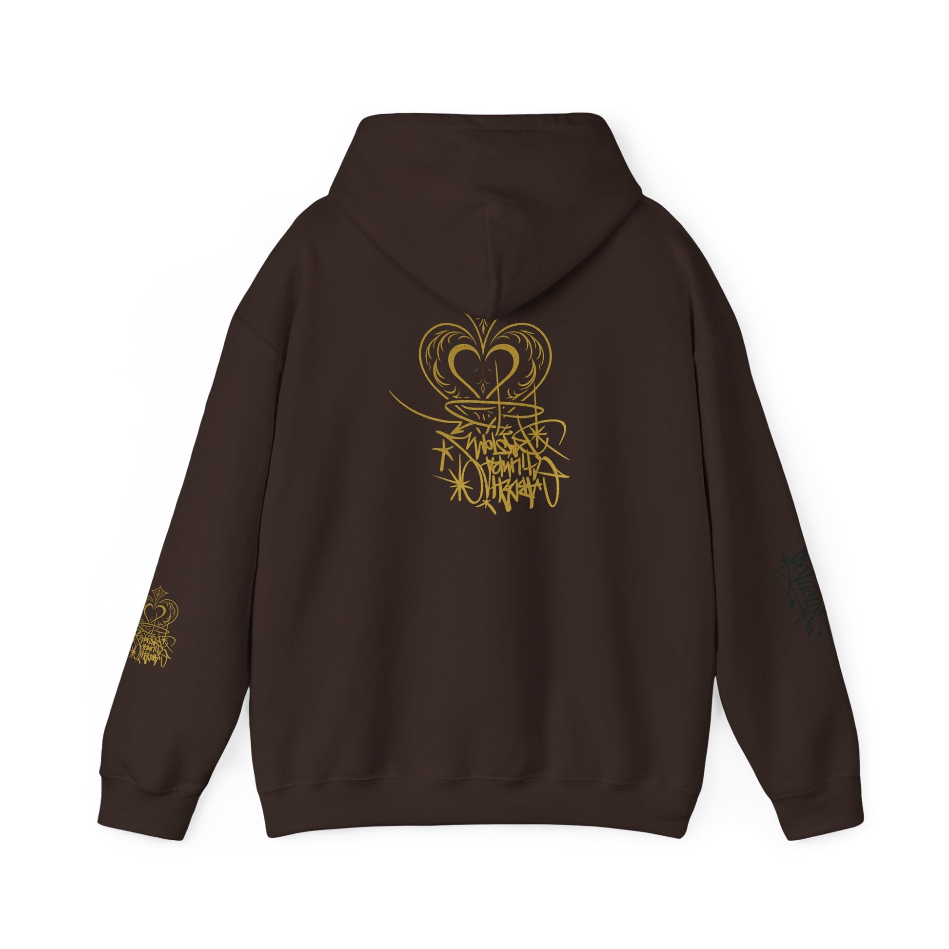 Crown & Heart Stylish Unisex Hoodie