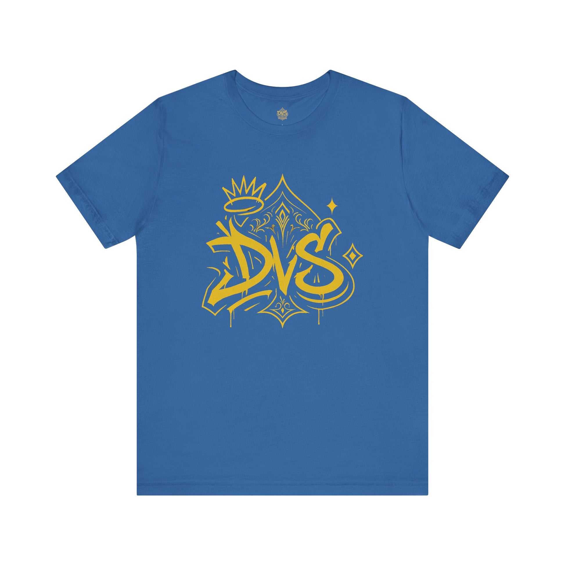DVS Logo and Crown Graffiti Art Unisex Streetwear Graphic T-Shirt