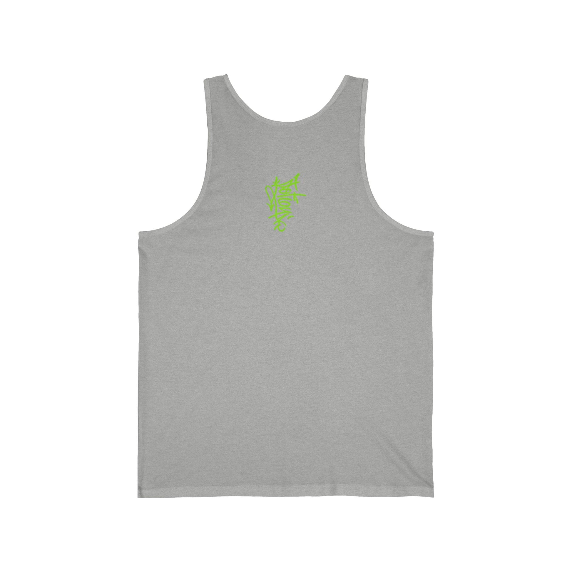 Unisex Tank Tee Vibrant Graffiti Street Style Apparel