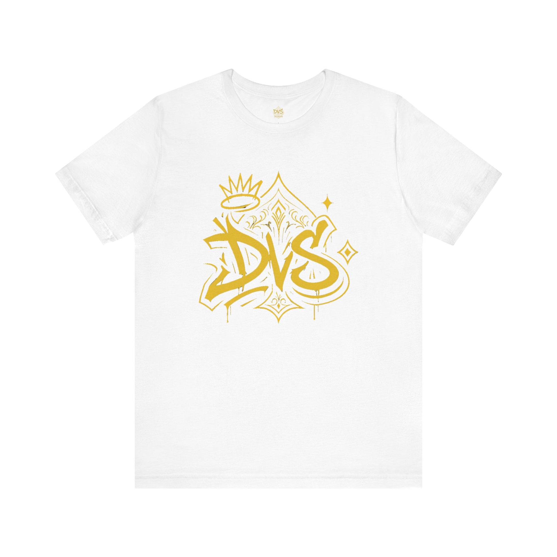DVS Logo and Crown Graffiti Art Unisex Streetwear Graphic T-Shirt