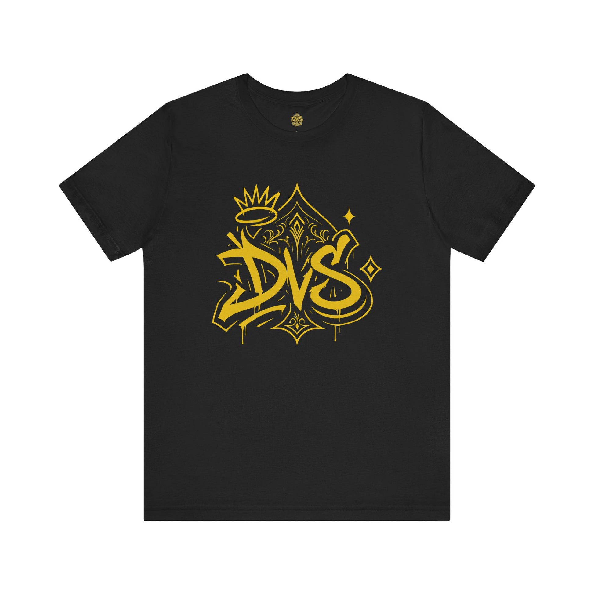 DVS Logo and Crown Graffiti Art Unisex Streetwear Graphic T-Shirt
