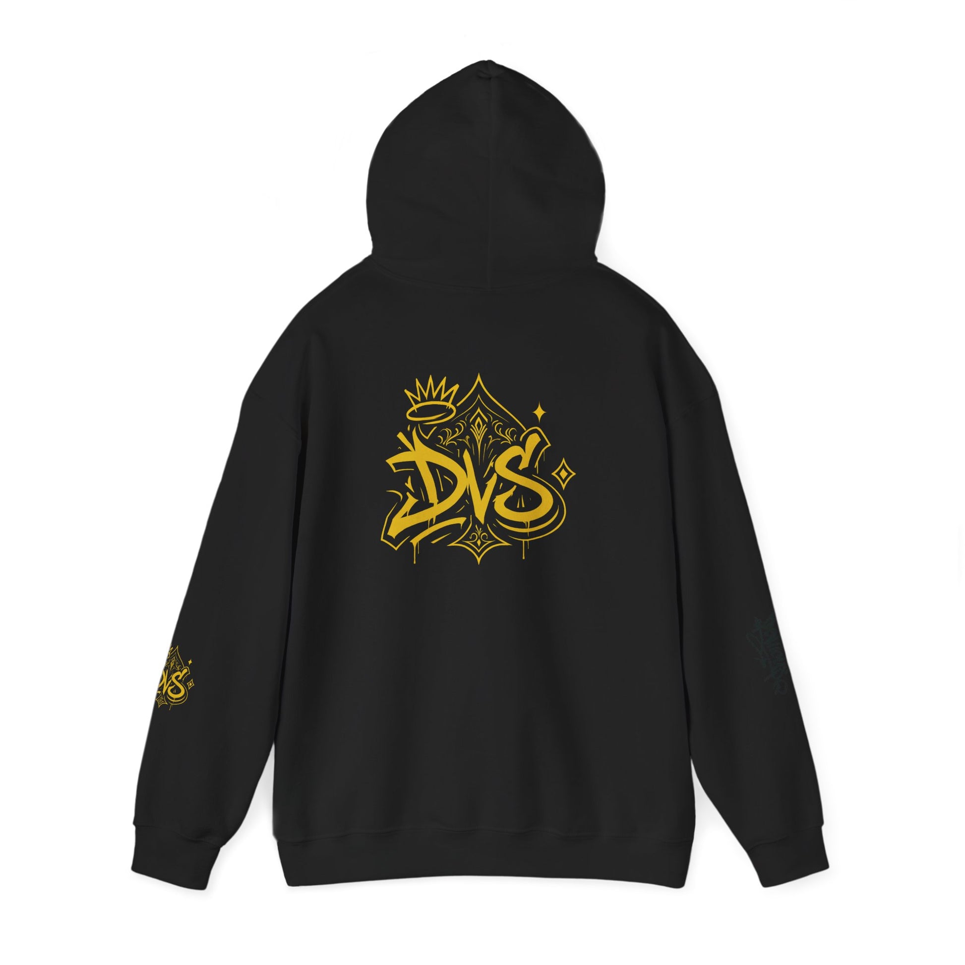DVS Logo & Crown Graffiti Style Hoodie