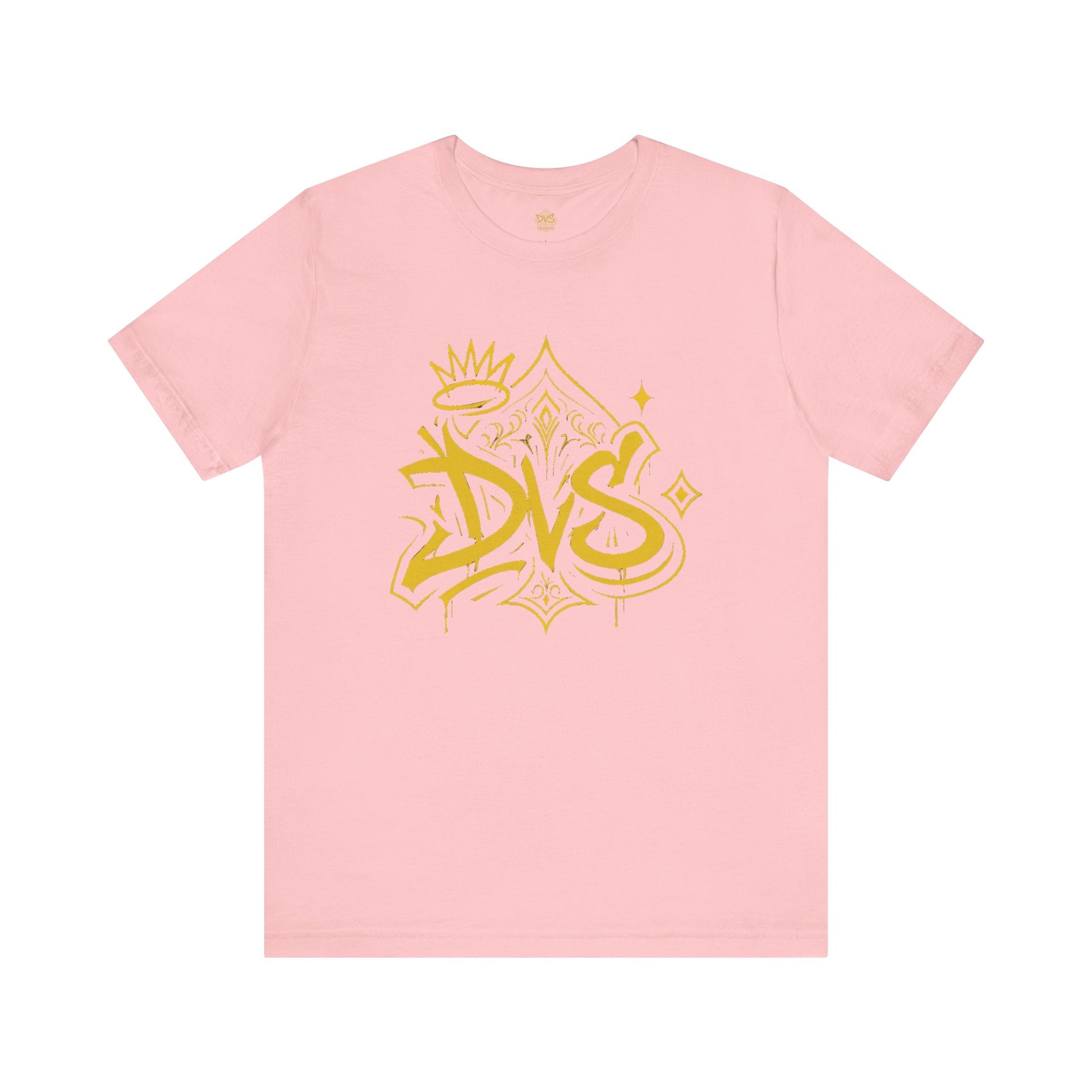 DVS Logo and Crown Graffiti Art Unisex Streetwear Graphic T-Shirt