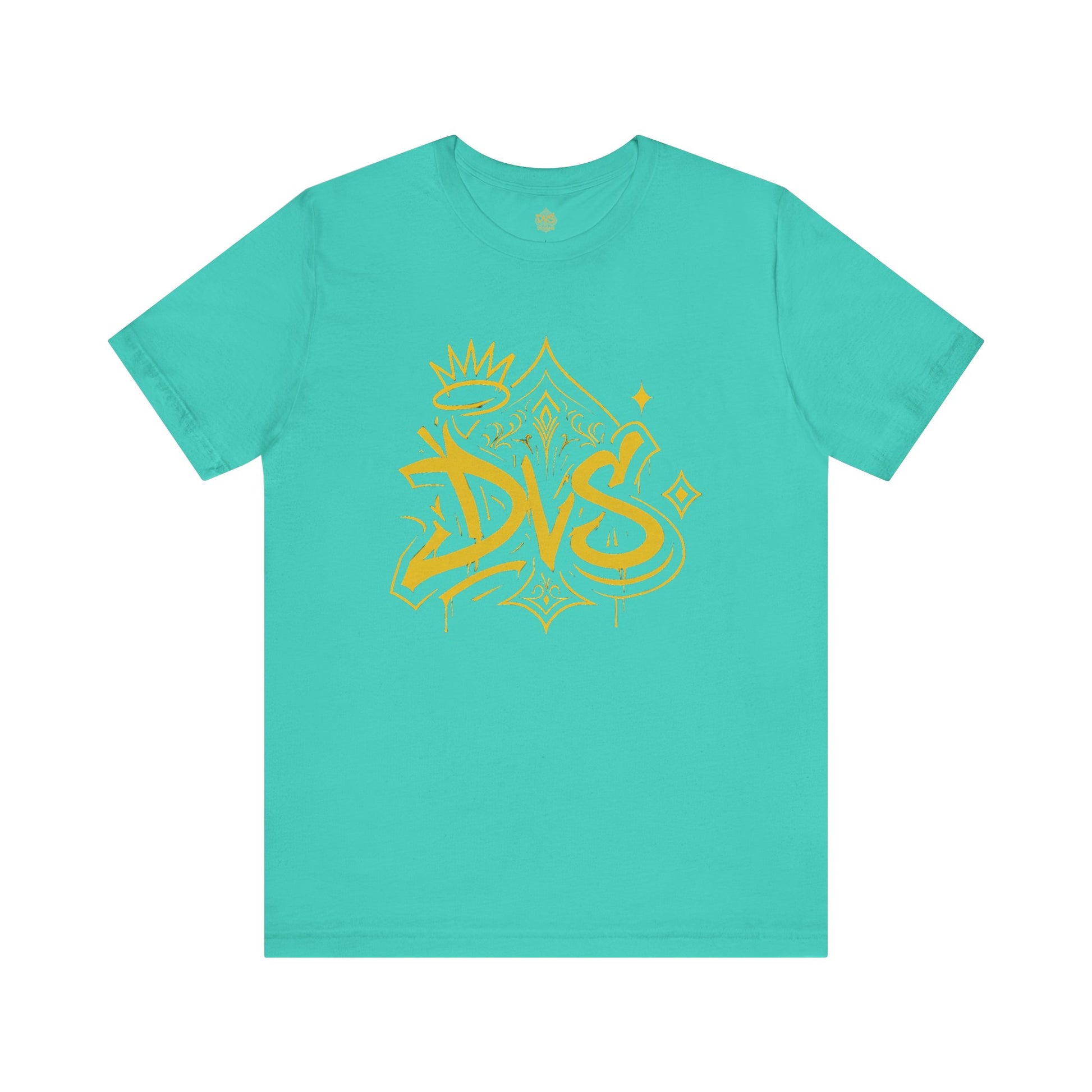 DVS Logo and Crown Graffiti Art Unisex Streetwear Graphic T-Shirt