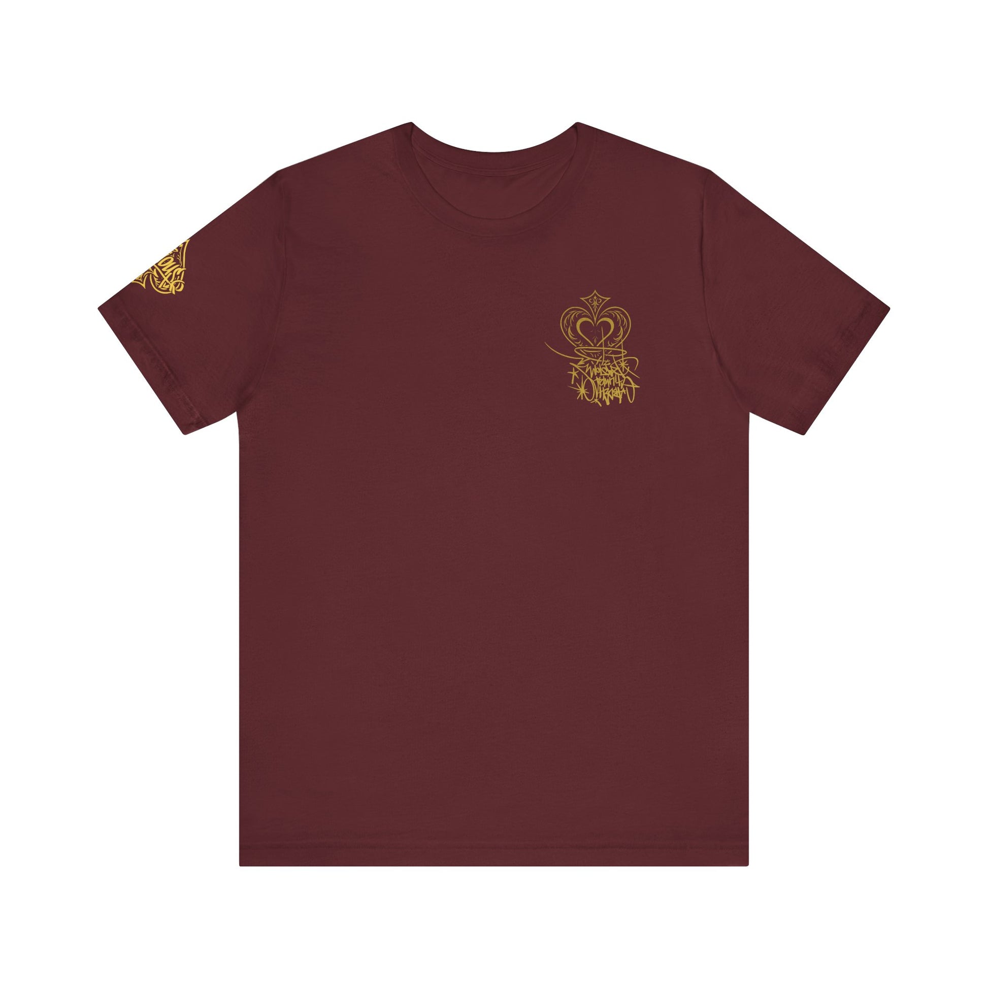 Copy of Crown & Heart Graffiti Art Unisex Streetwear Graphic T-Shirt