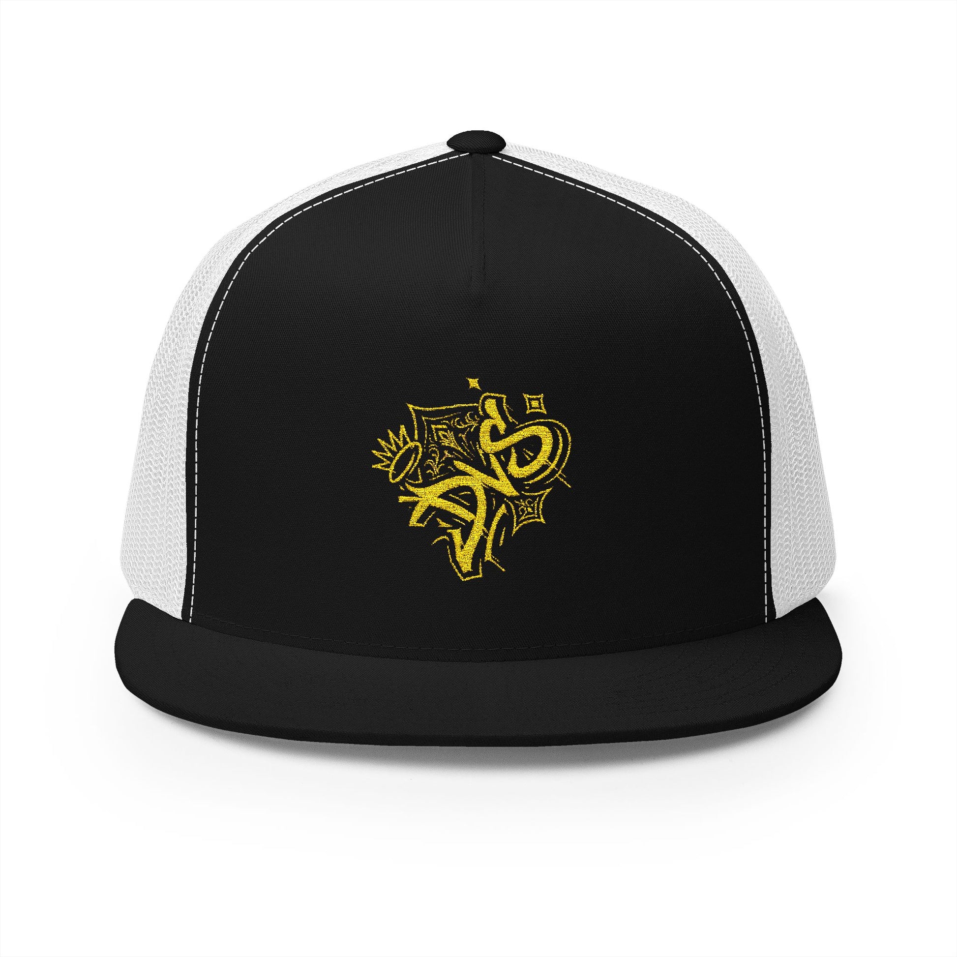 Embroidered 5 Panel Trucker Cap | Trendy Hat for Outdoor Lovers, Gift for Him/Her, Customizable Cap, Summer Style