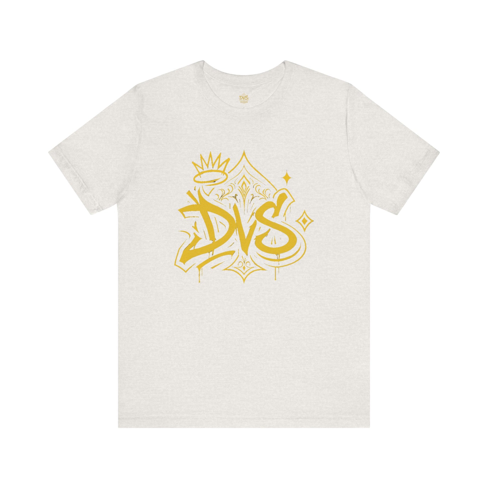 DVS Logo and Crown Graffiti Art Unisex Streetwear Graphic T-Shirt