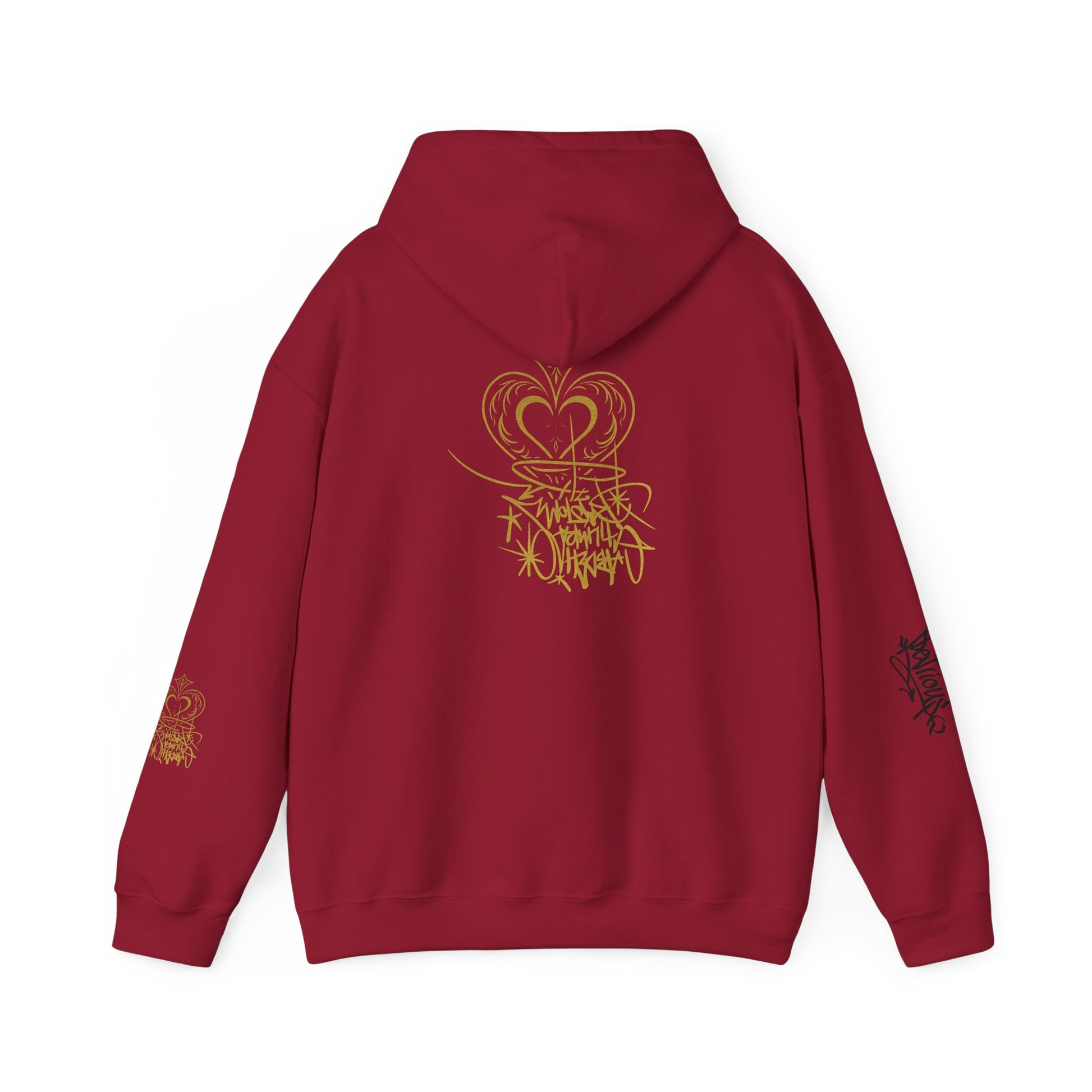 Crown & Heart Stylish Unisex Hoodie