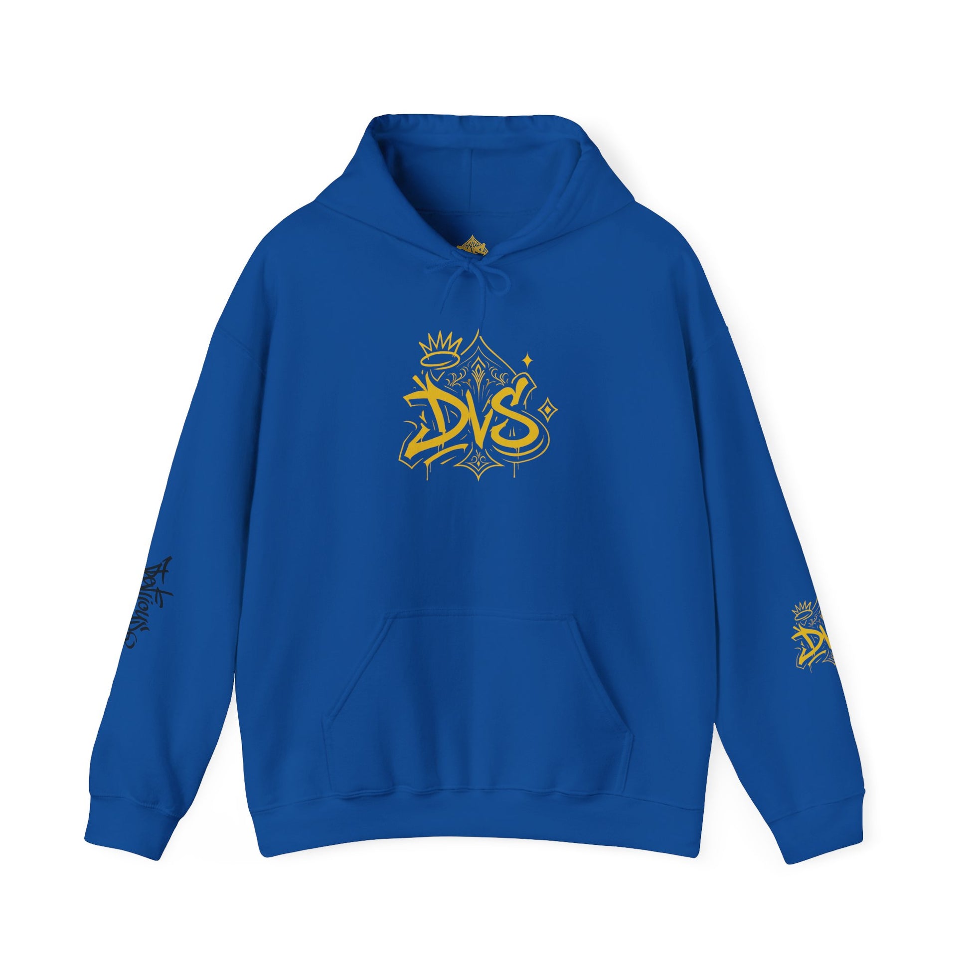 DVS Logo & Crown Graffiti Style Hoodie