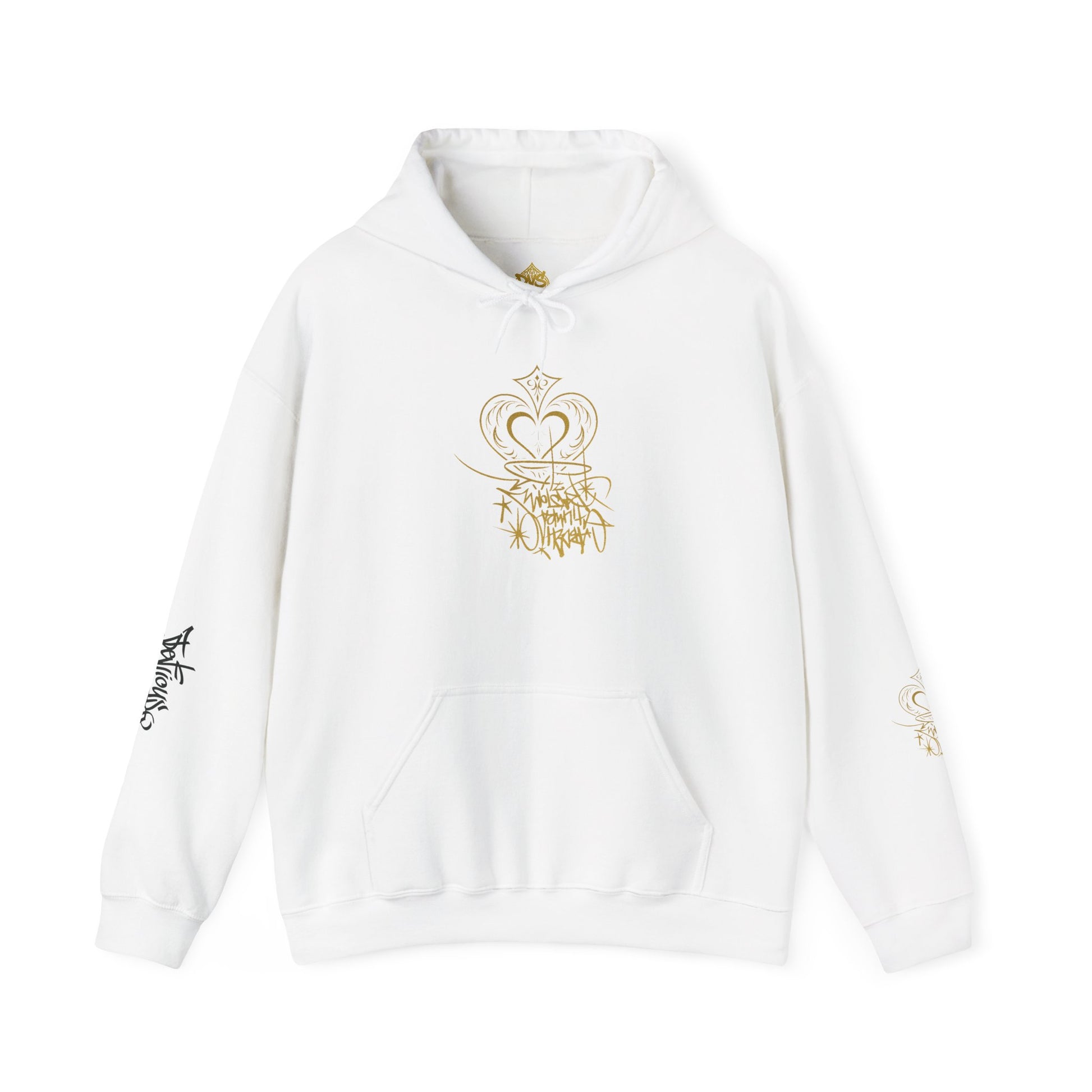 Crown & Heart Stylish Unisex Hoodie