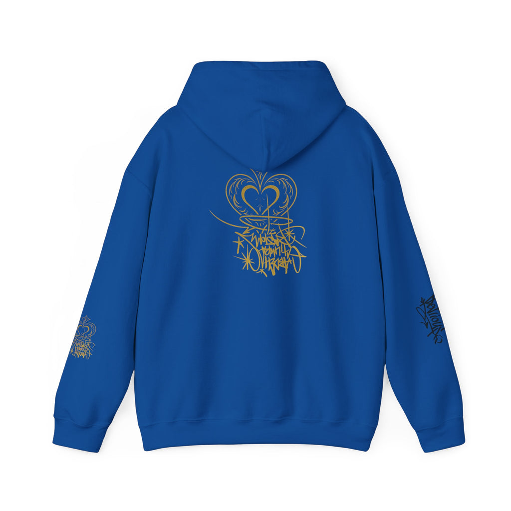 Crown & Heart Stylish Unisex Hoodie