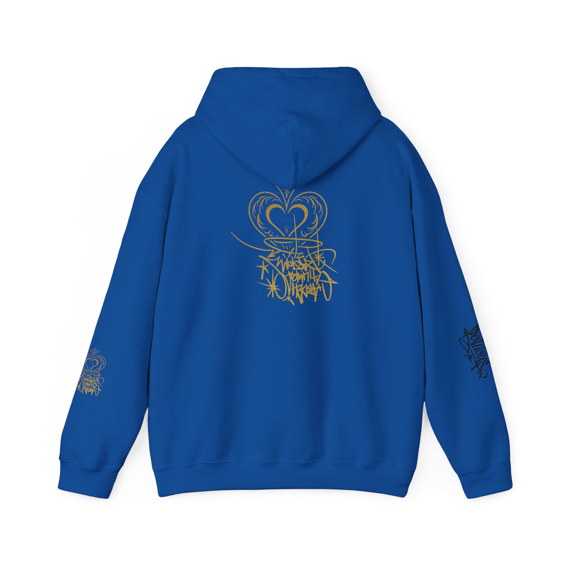 Crown & Heart Stylish Unisex Hoodie