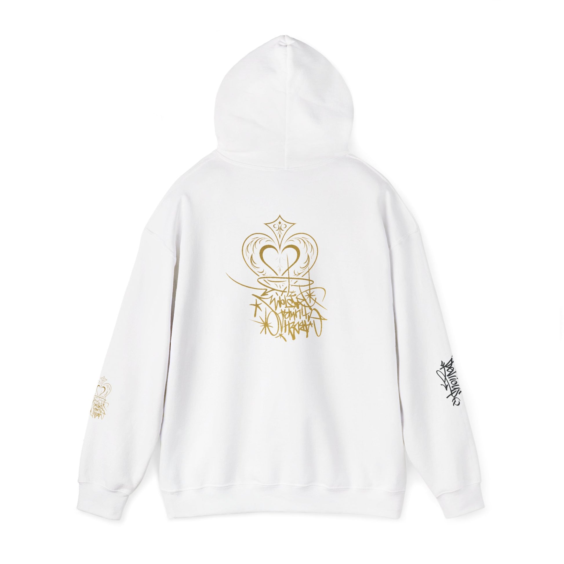 Crown & Heart Stylish Unisex Hoodie