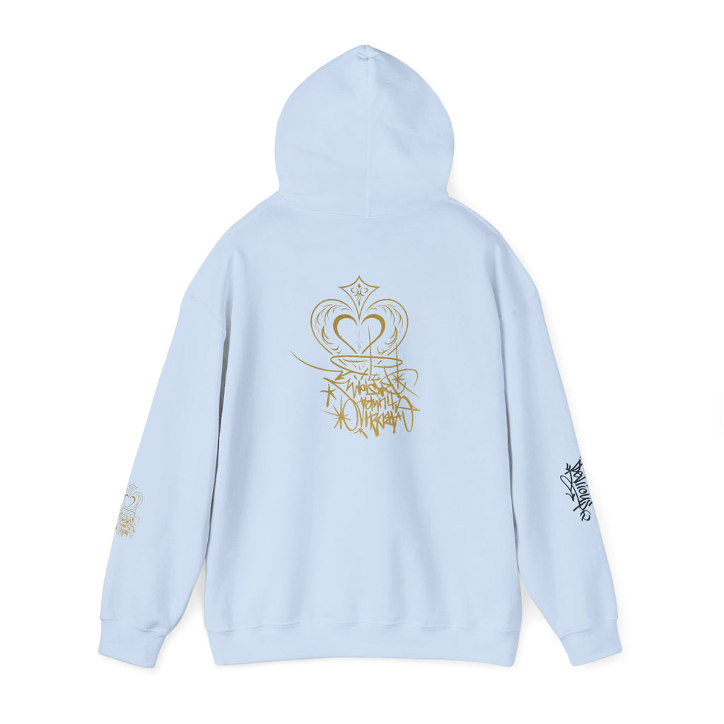 Crown & Heart Stylish Unisex Hoodie