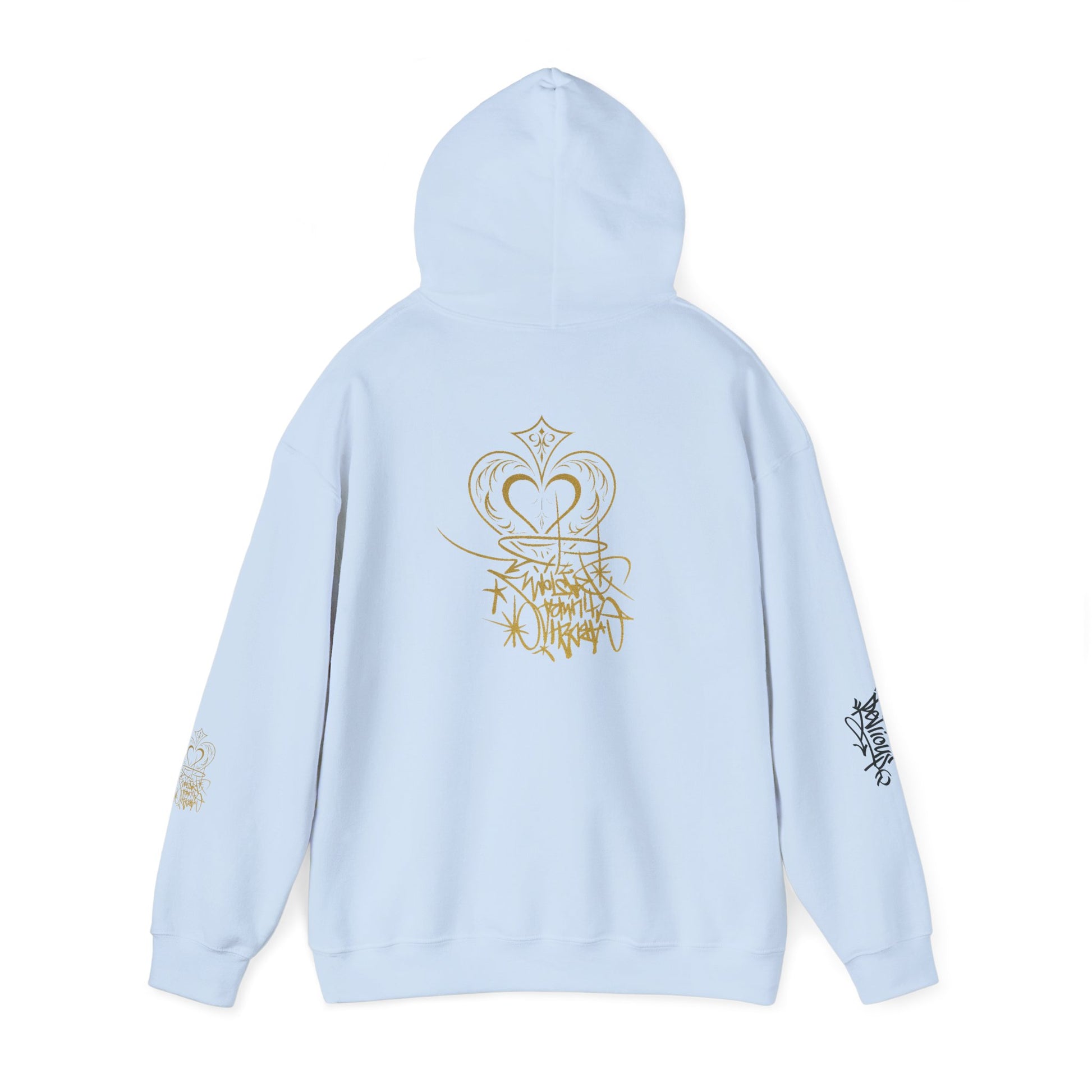 Crown & Heart Stylish Unisex Hoodie
