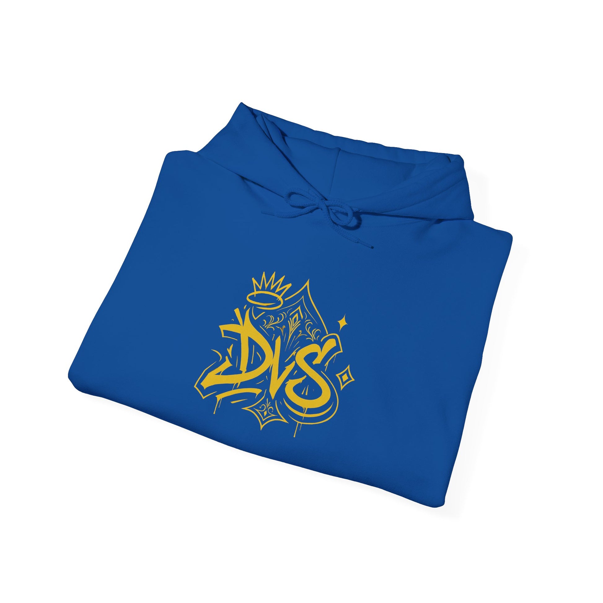 DVS Logo & Crown Graffiti Style Hoodie