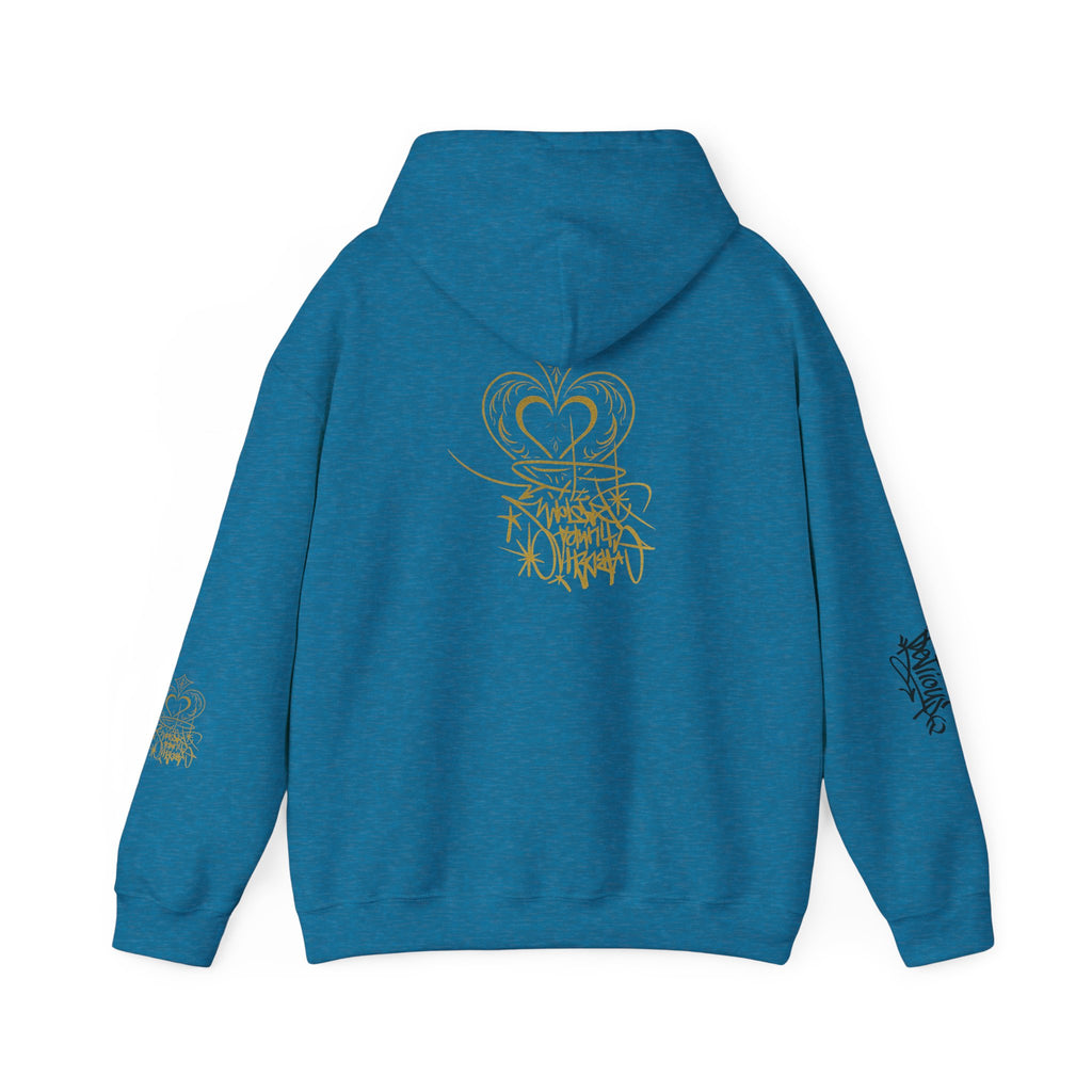 Crown & Heart Stylish Unisex Hoodie