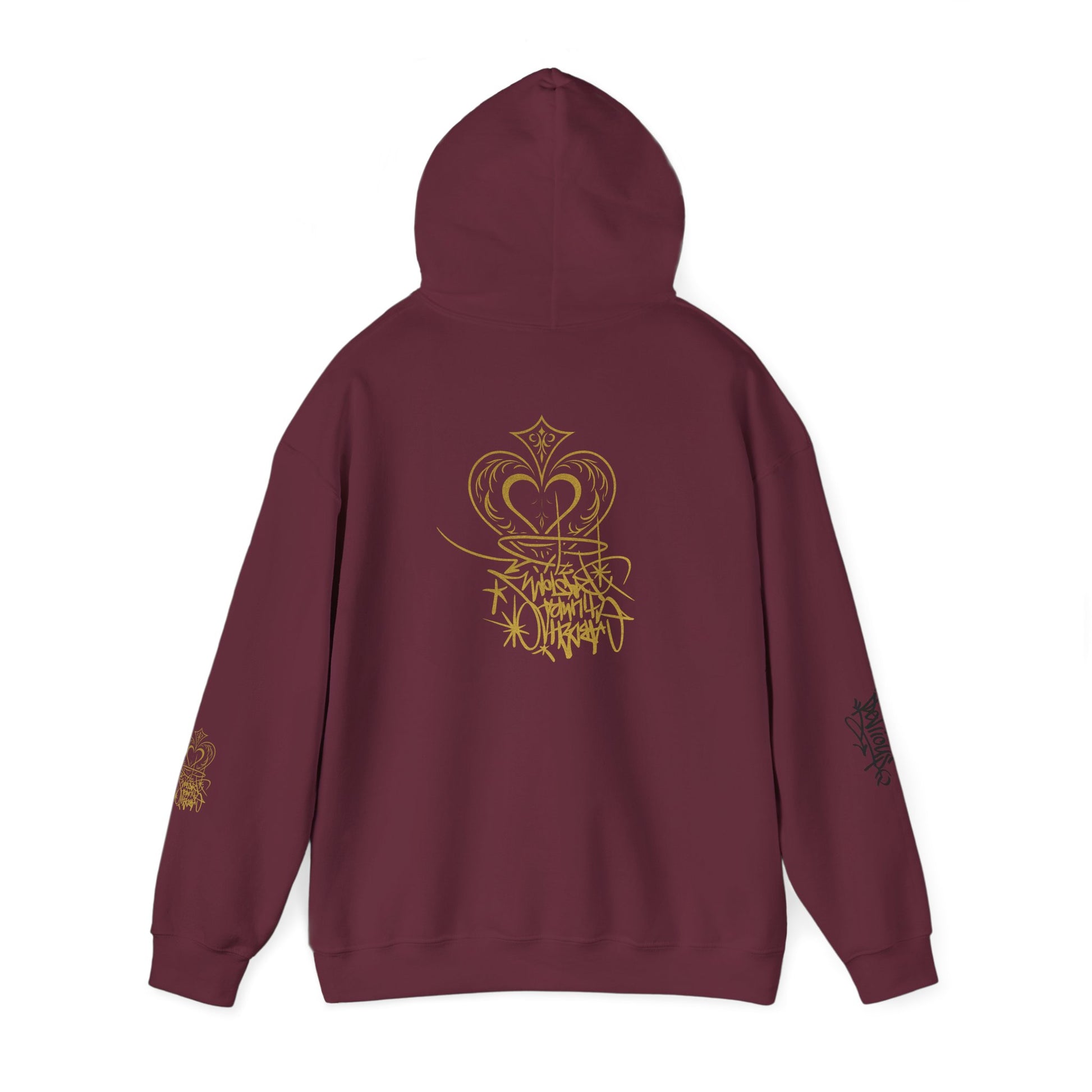 Crown & Heart Stylish Unisex Hoodie