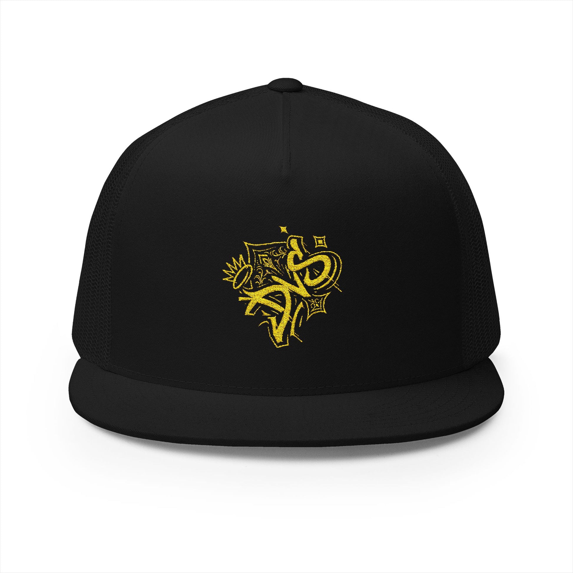 Embroidered 5 Panel Trucker Cap | Trendy Hat for Outdoor Lovers, Gift for Him/Her, Customizable Cap, Summer Style