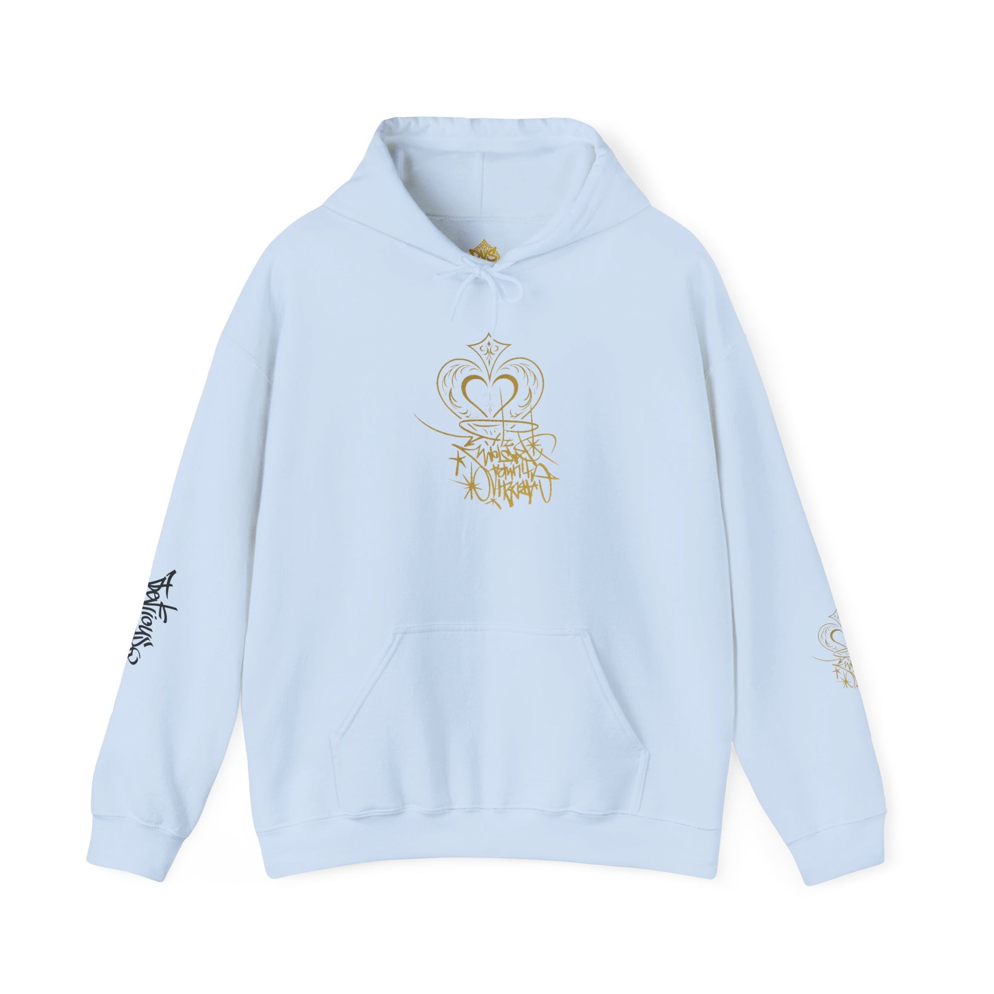 Crown & Heart Stylish Unisex Hoodie