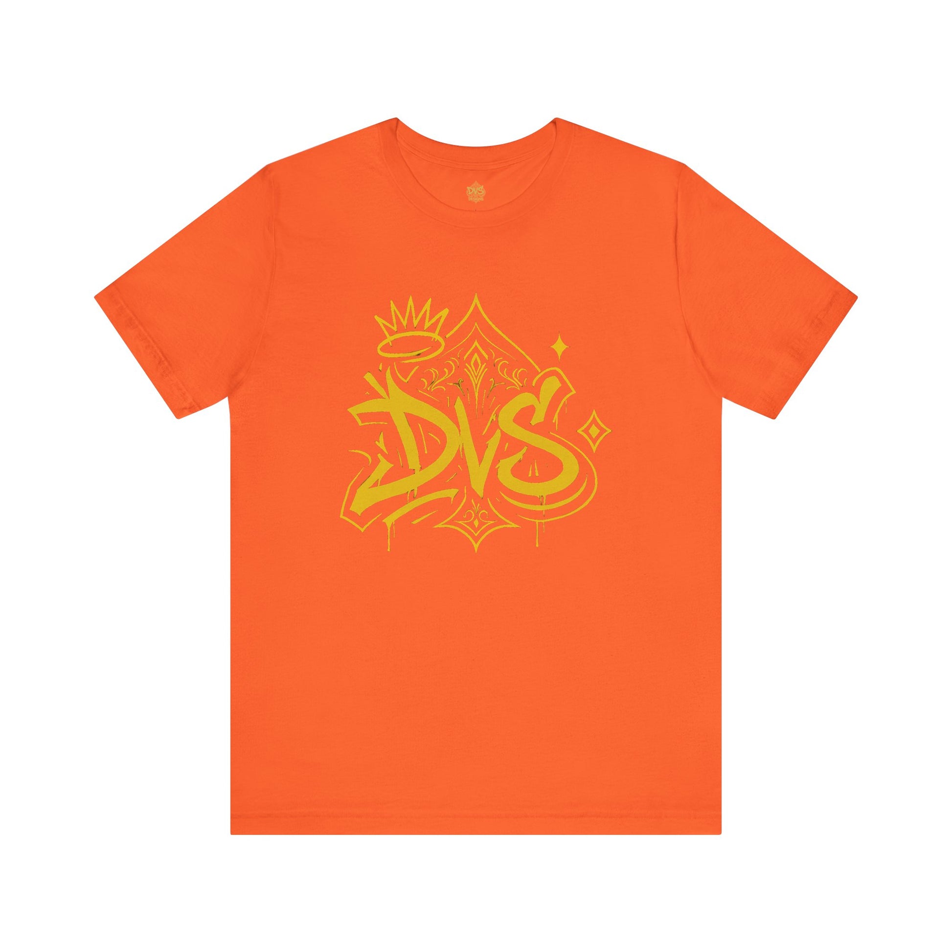 DVS Logo and Crown Graffiti Art Unisex Streetwear Graphic T-Shirt