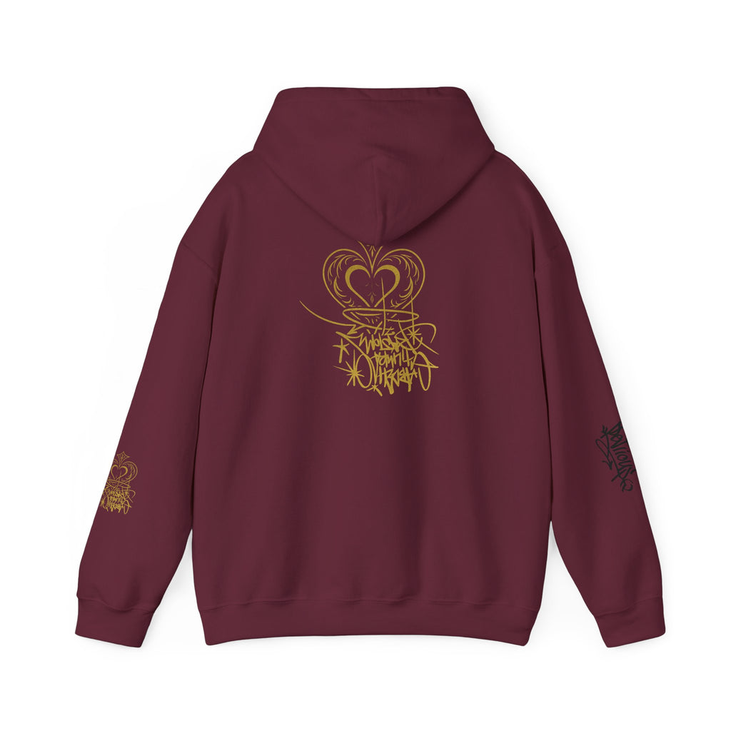 Crown & Heart Stylish Unisex Hoodie