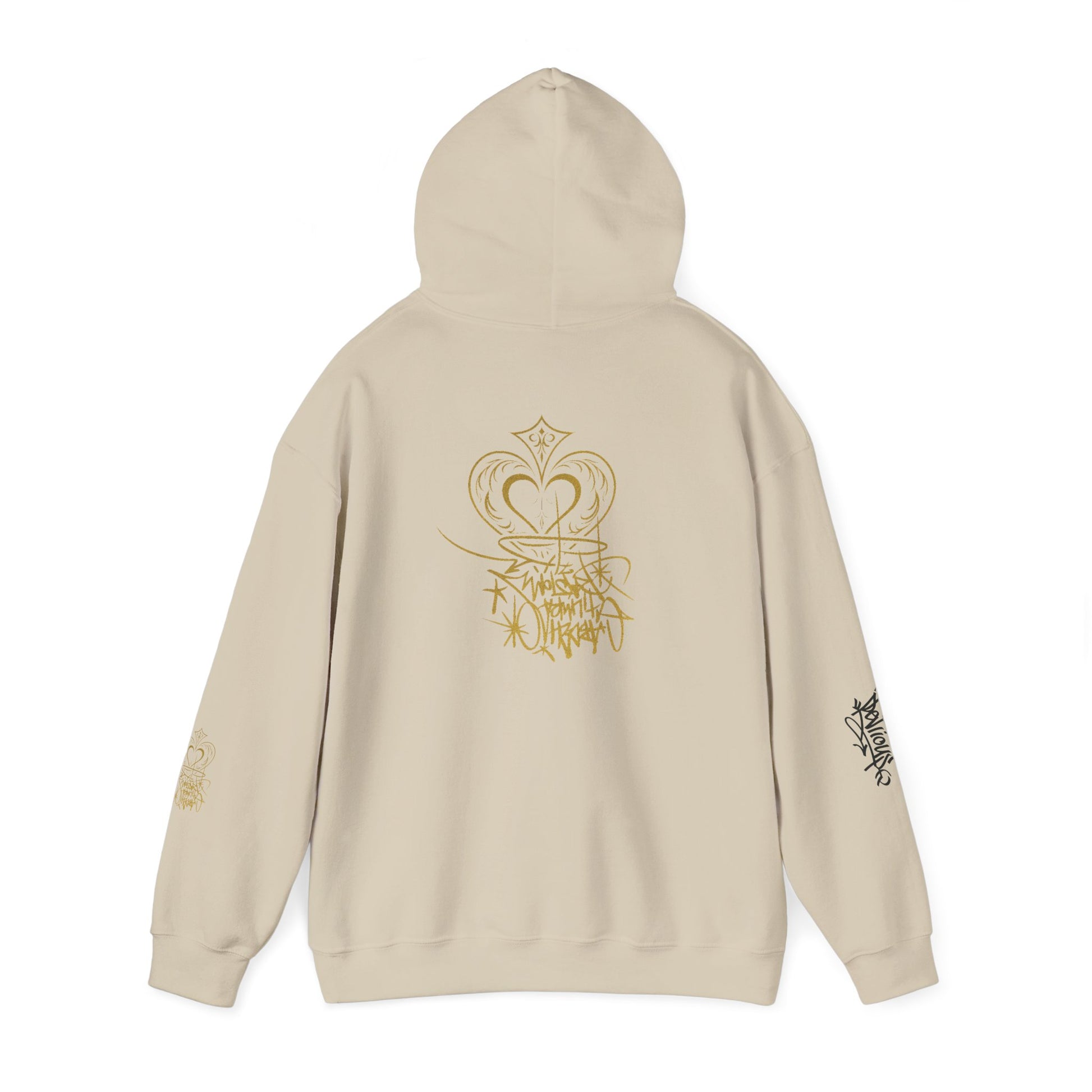 Crown & Heart Stylish Unisex Hoodie