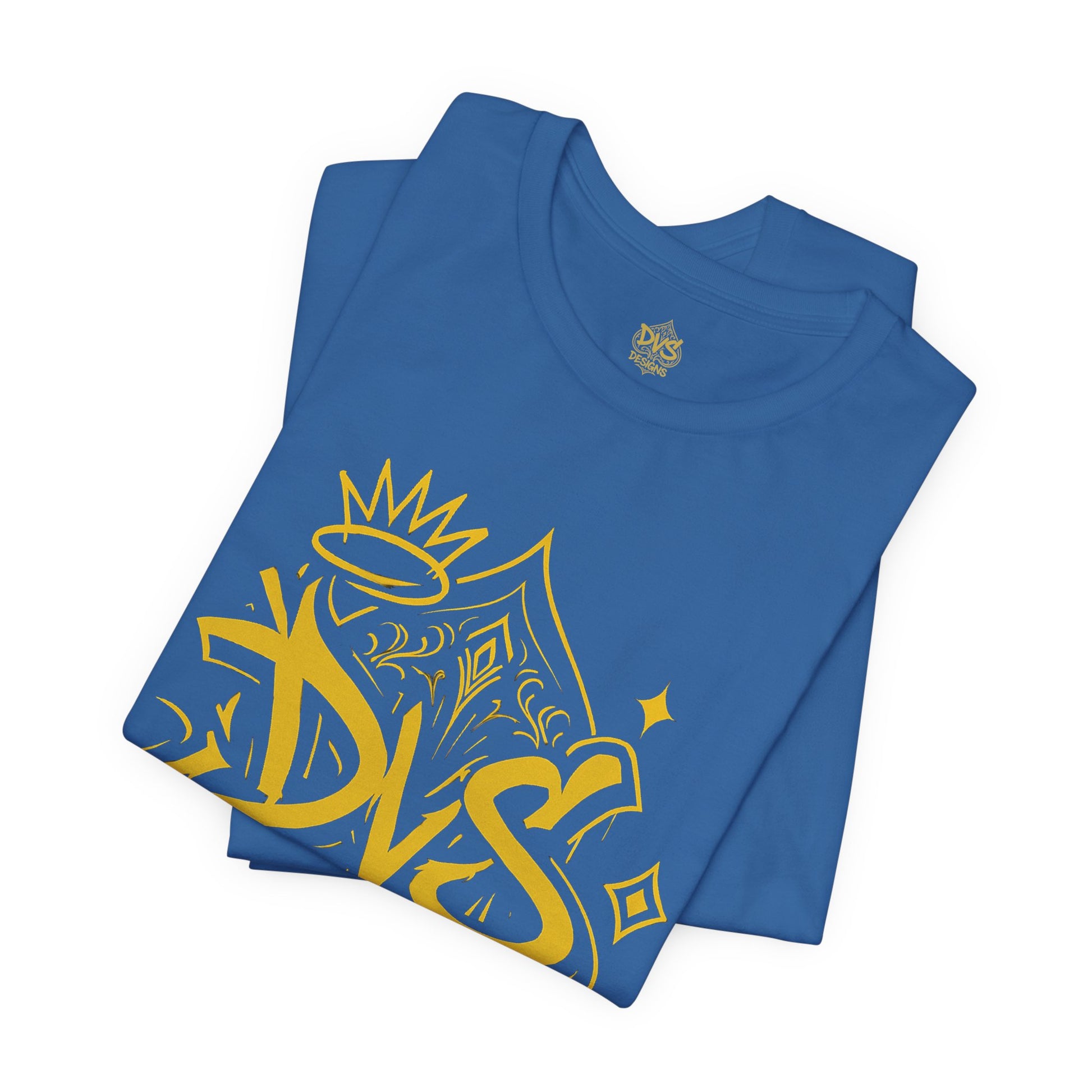 DVS Logo and Crown Graffiti Art Unisex Streetwear Graphic T-Shirt