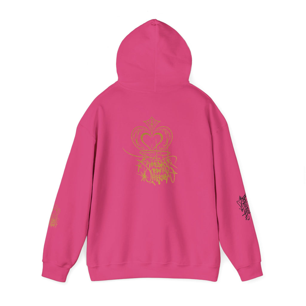 Crown & Heart Stylish Unisex Hoodie