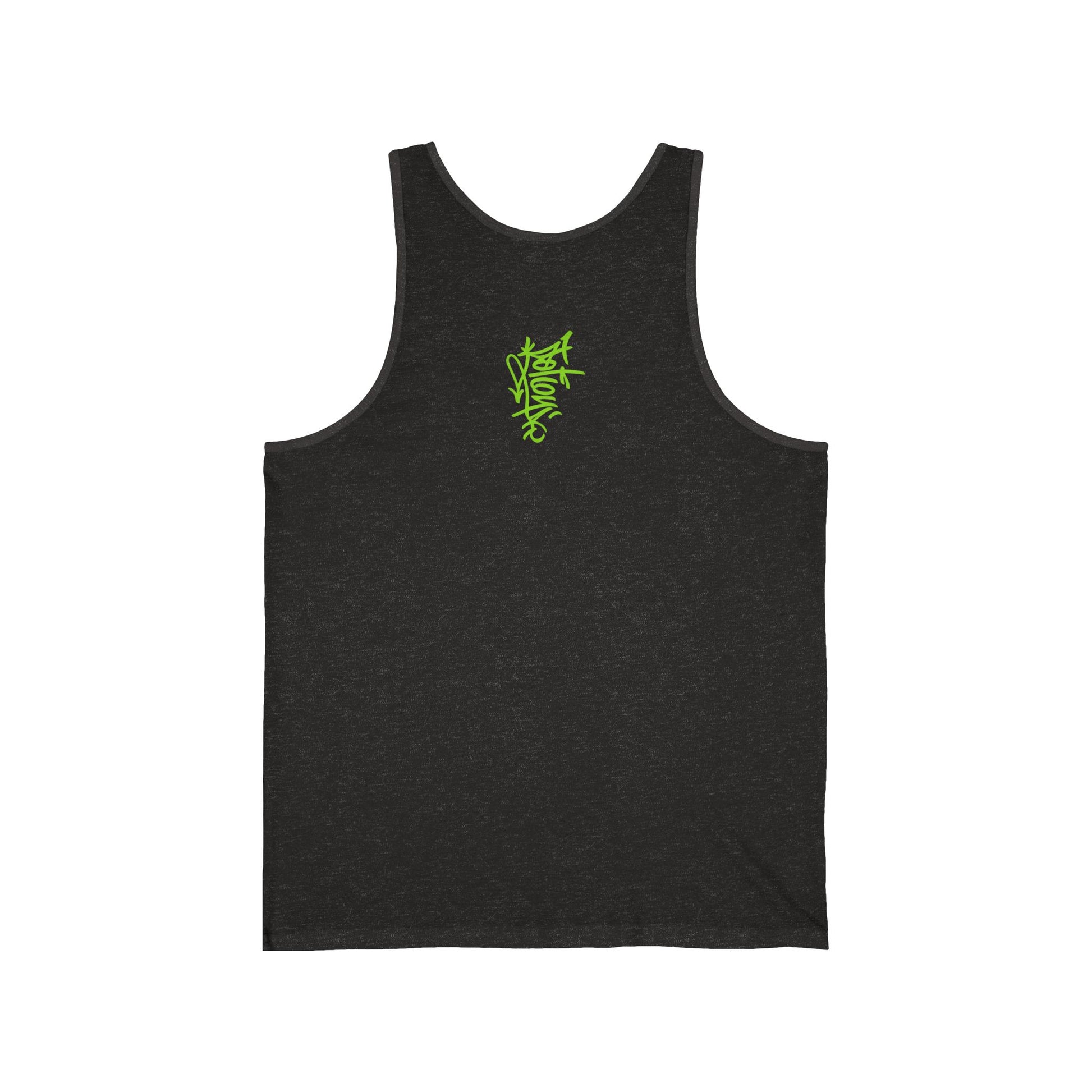 Unisex Tank Tee Vibrant Graffiti Street Style Apparel