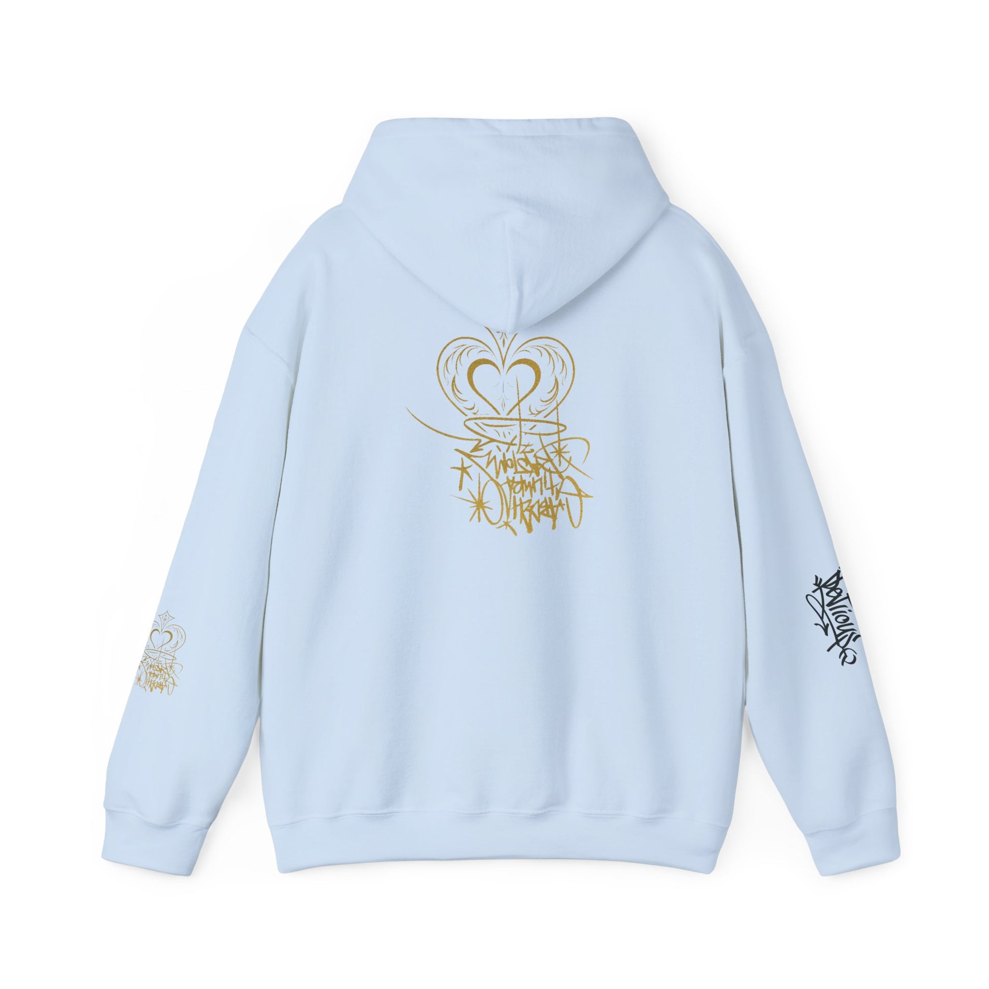 Crown & Heart Stylish Unisex Hoodie