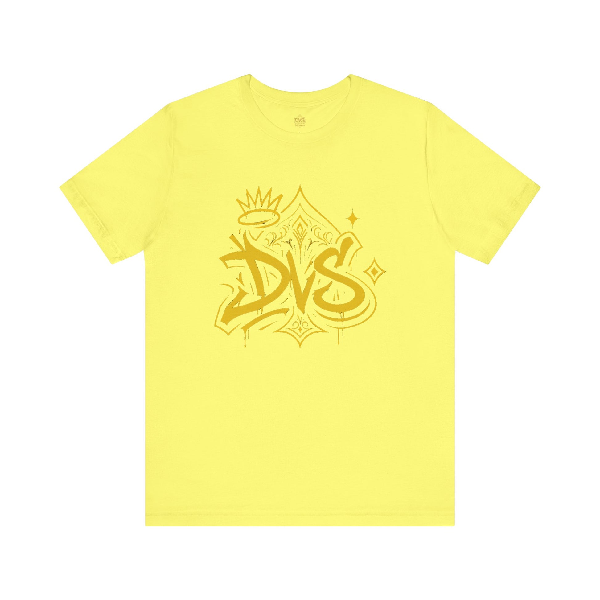 DVS Logo and Crown Graffiti Art Unisex Streetwear Graphic T-Shirt