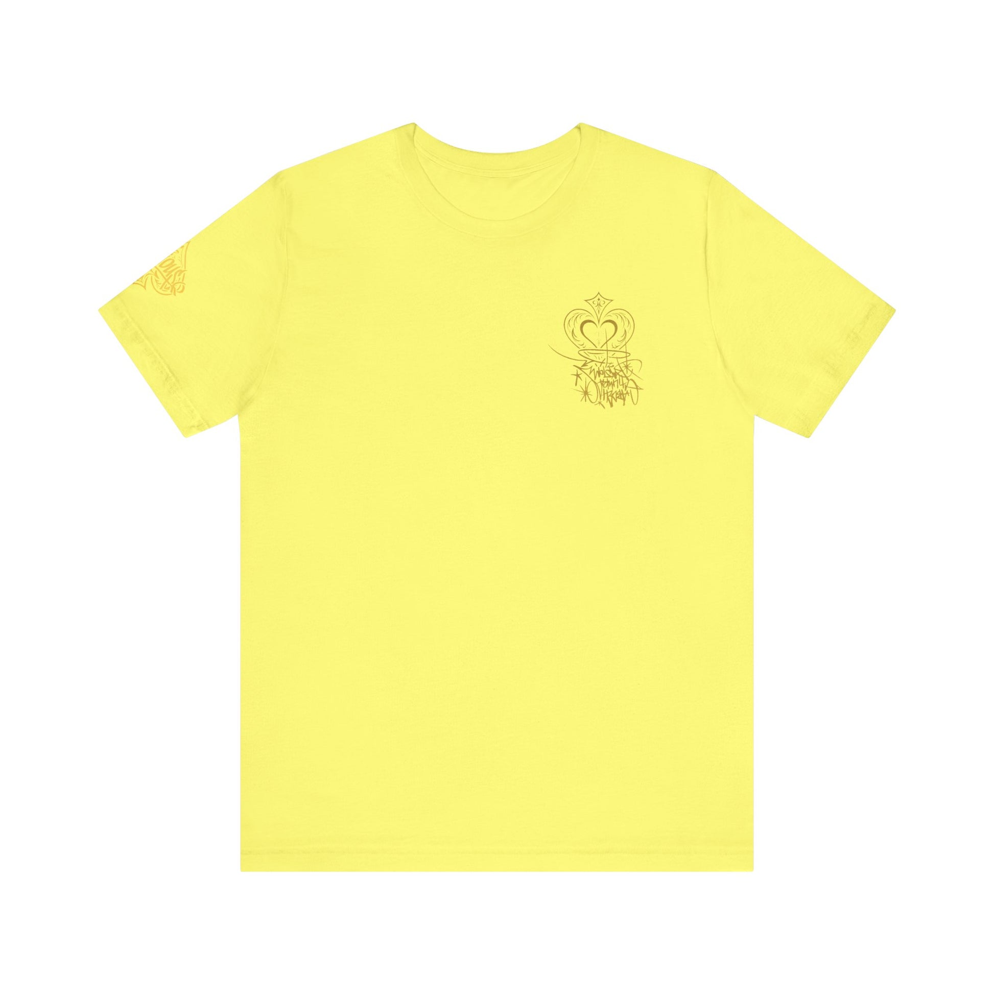 Copy of Crown & Heart Graffiti Art Unisex Streetwear Graphic T-Shirt