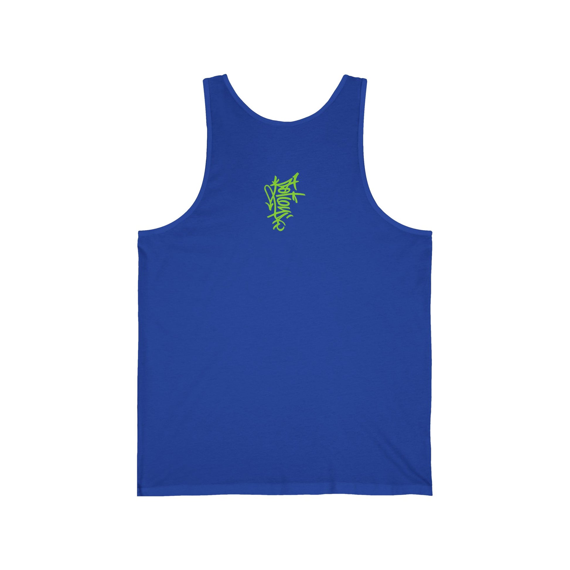 Unisex Tank Tee Vibrant Graffiti Street Style Apparel