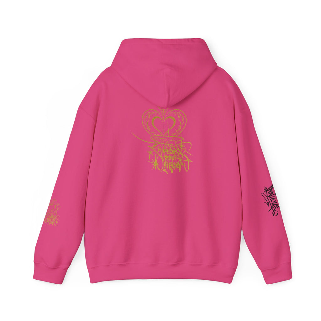 Crown & Heart Stylish Unisex Hoodie