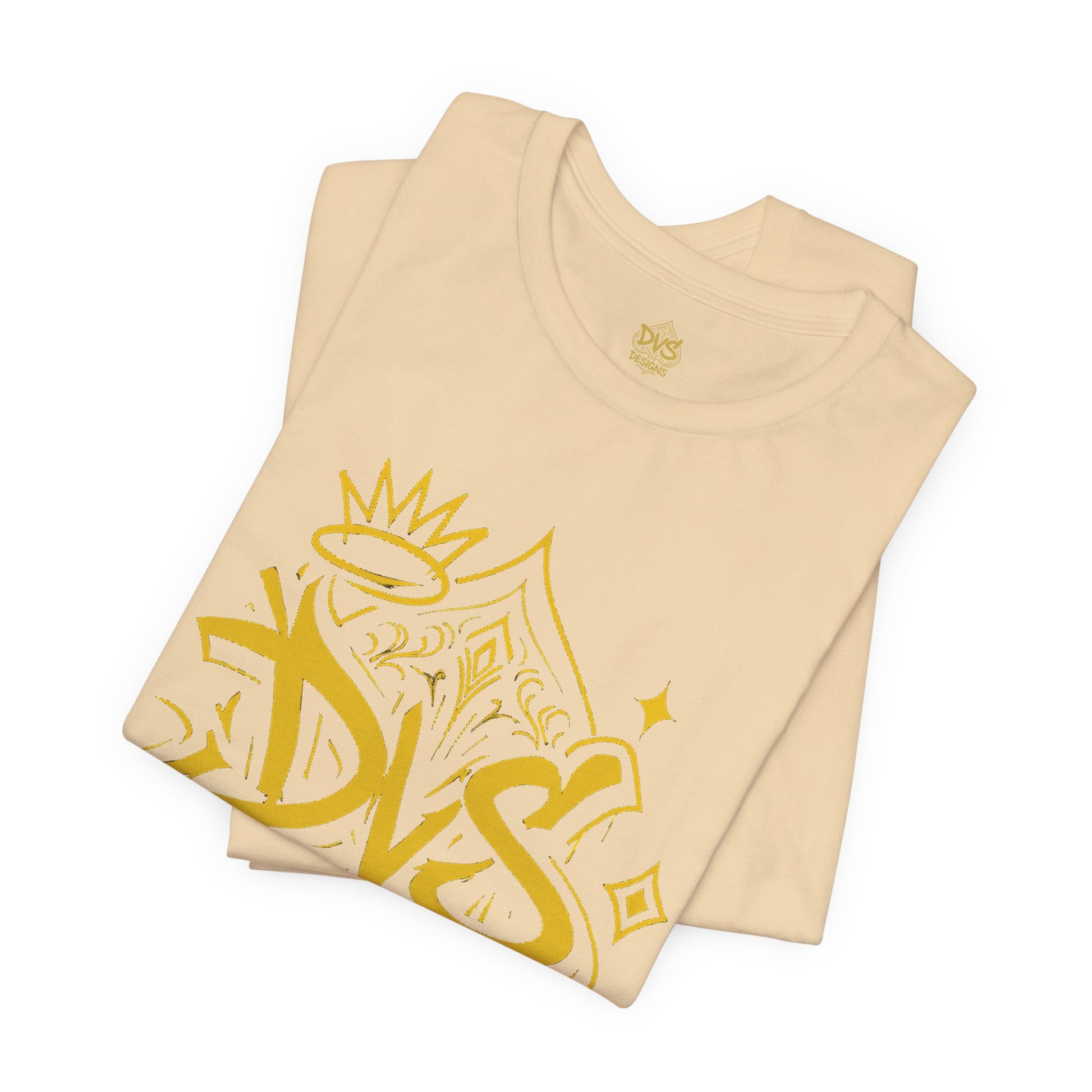 DVS Logo and Crown Graffiti Art Unisex Streetwear Graphic T-Shirt
