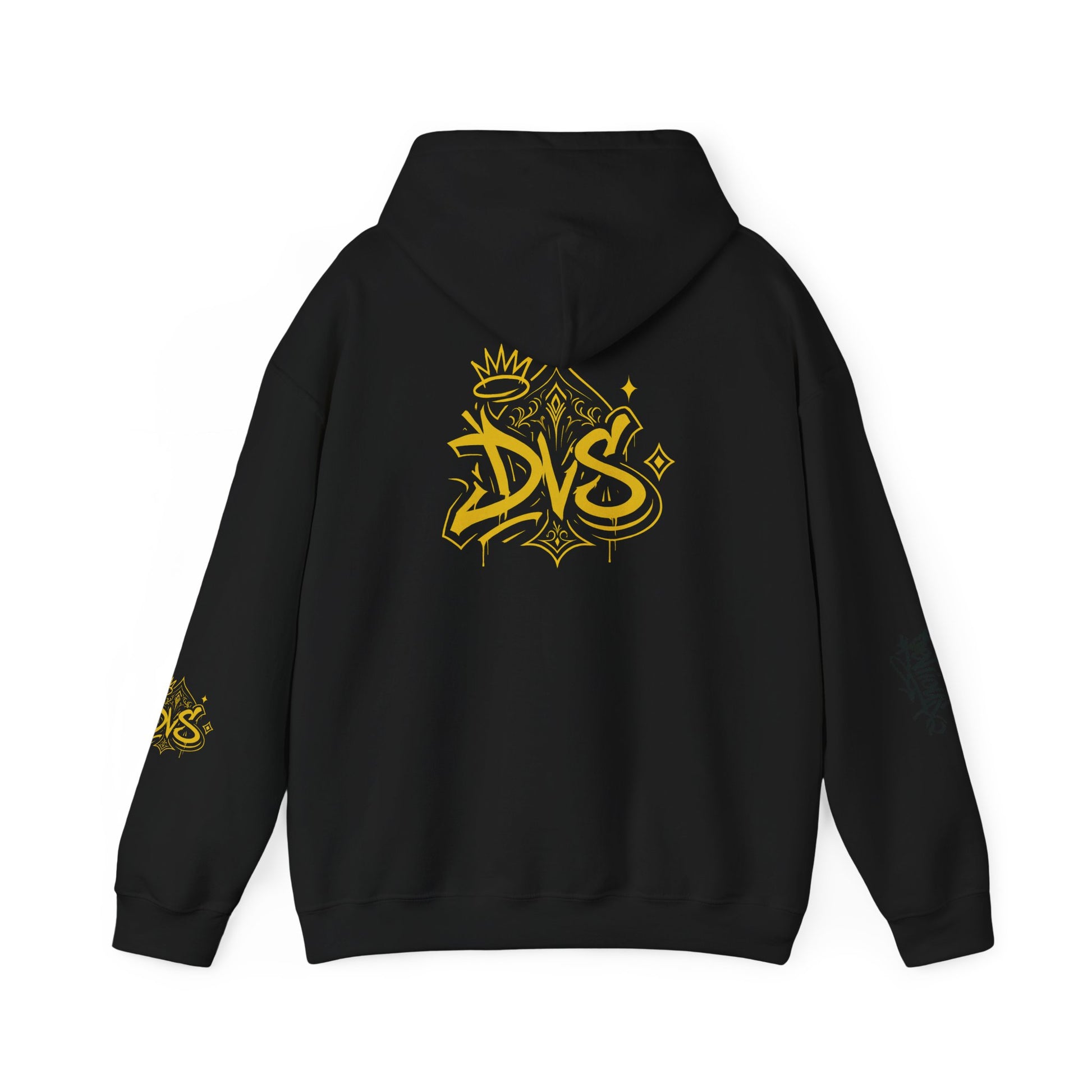 DVS Logo & Crown Graffiti Style Hoodie