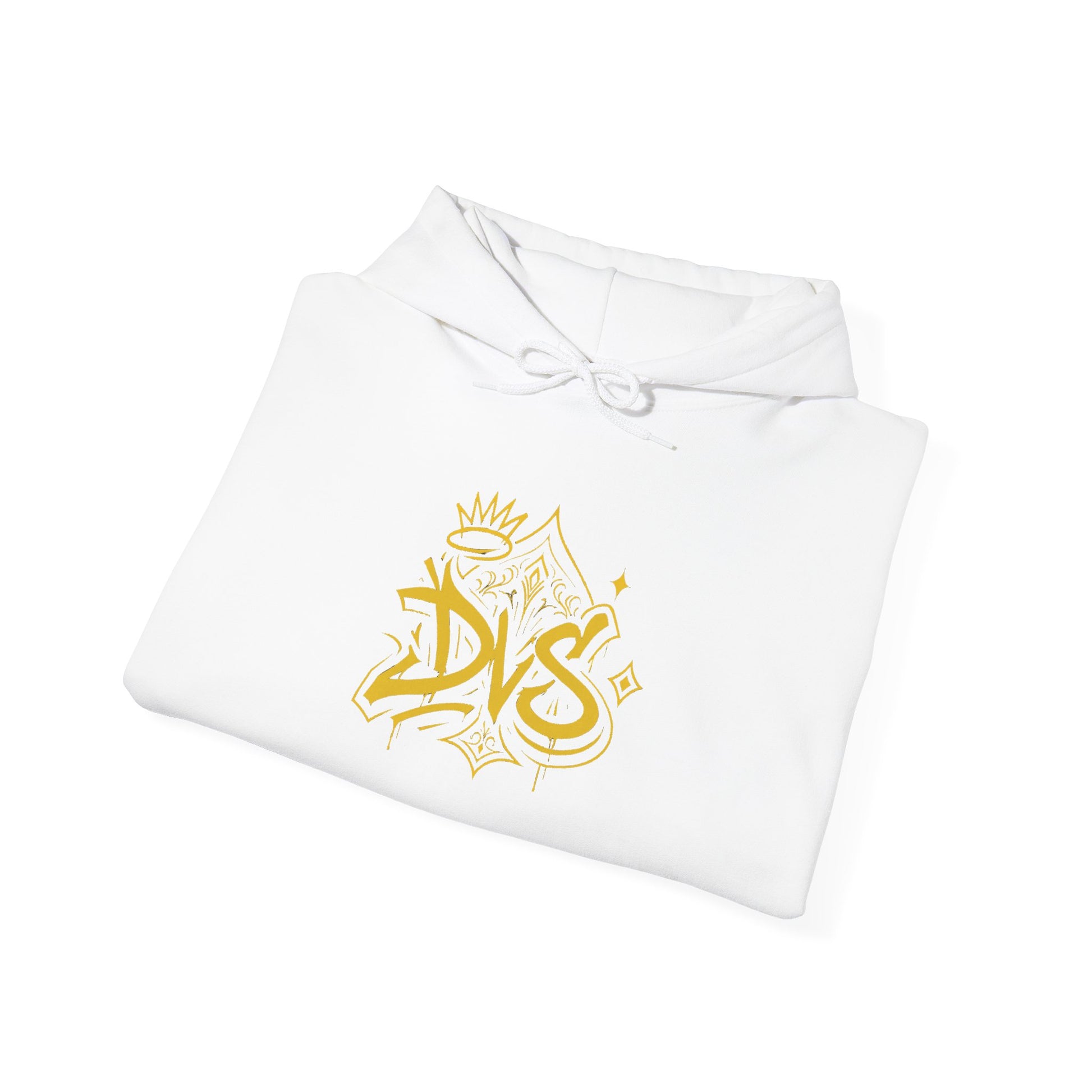 DVS Logo & Crown Graffiti Style Hoodie