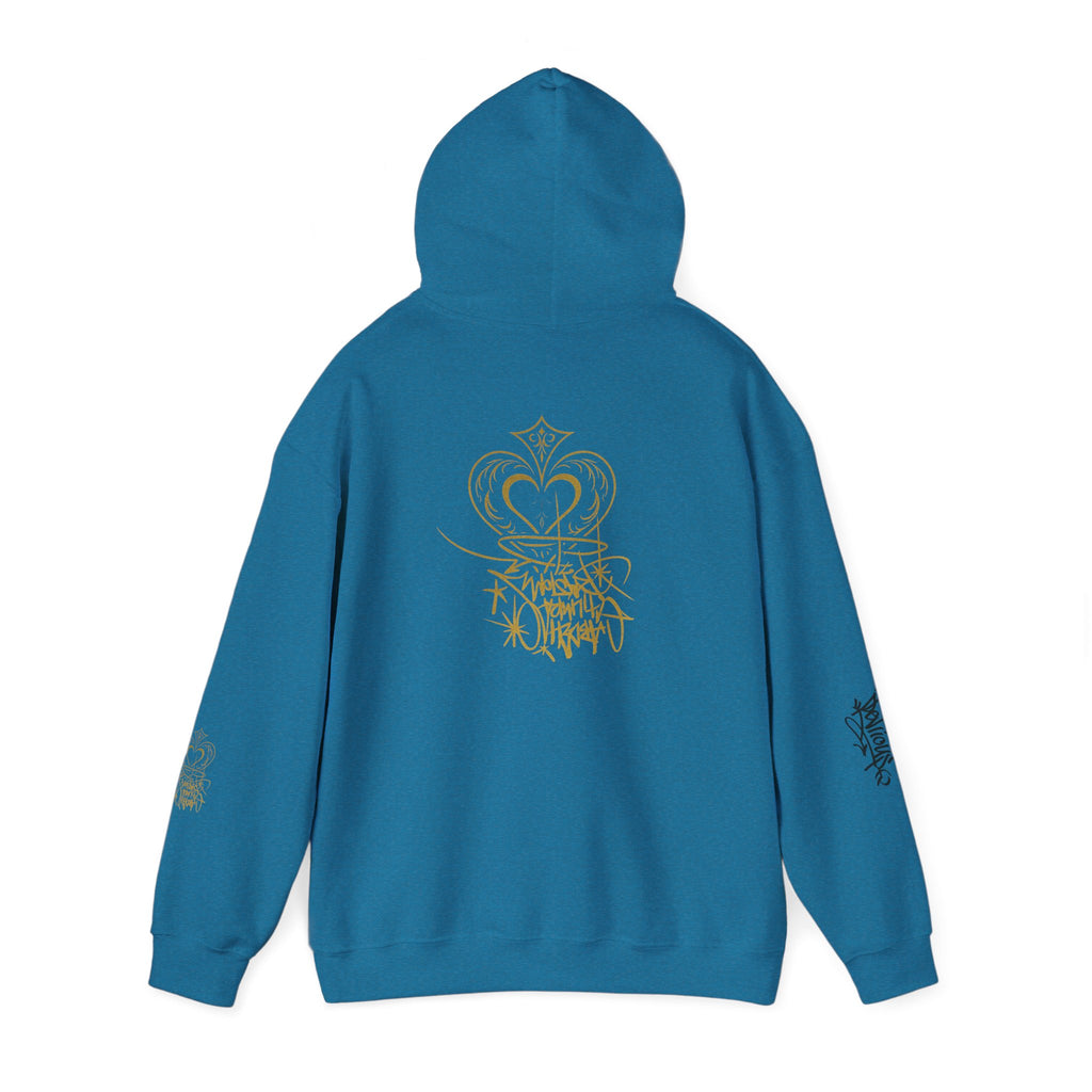 Crown & Heart Stylish Unisex Hoodie