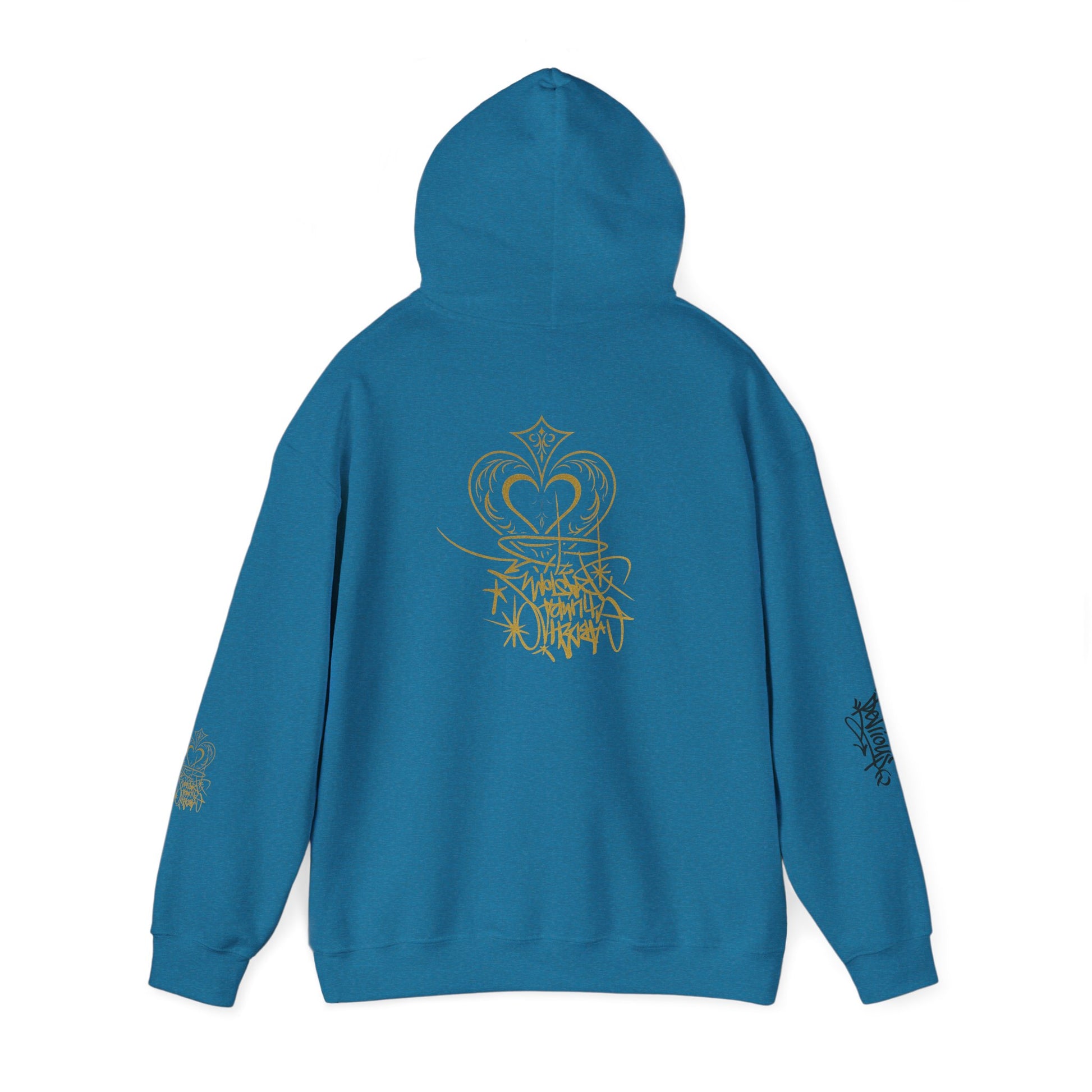 Crown & Heart Stylish Unisex Hoodie