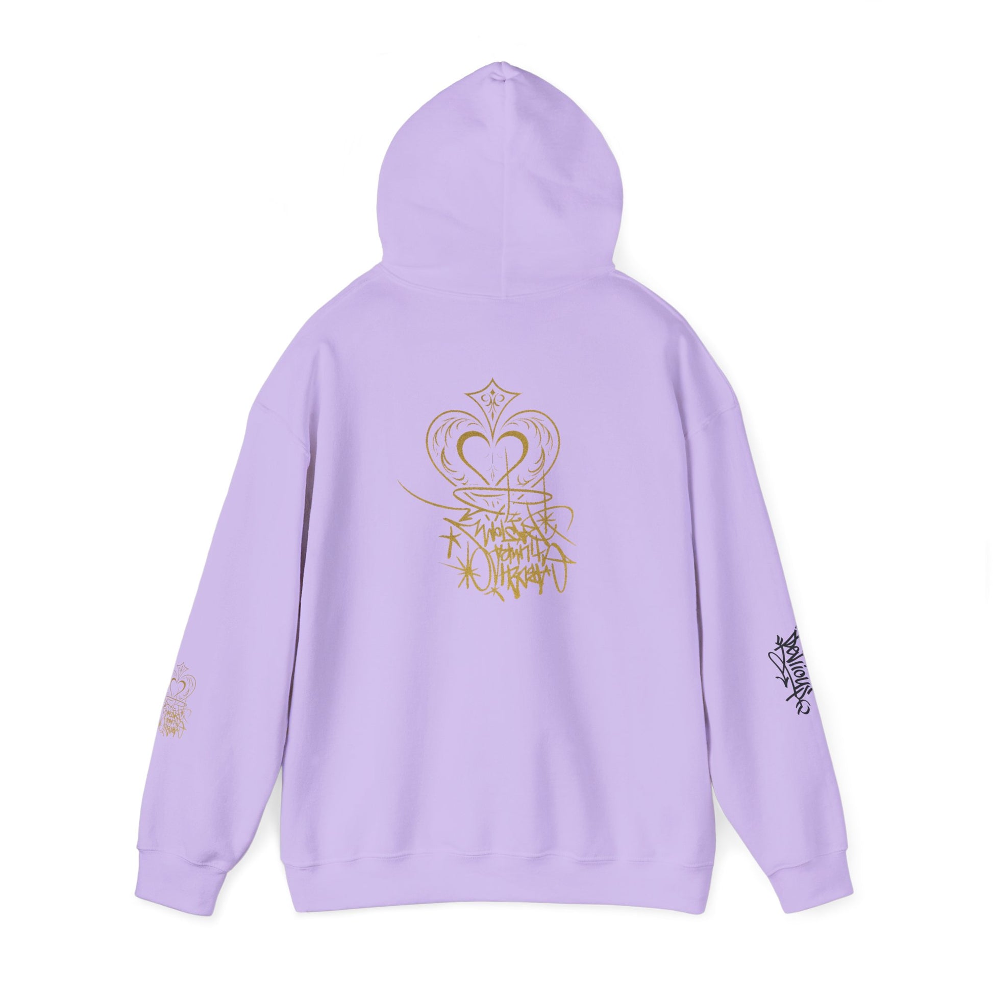 Crown & Heart Stylish Unisex Hoodie