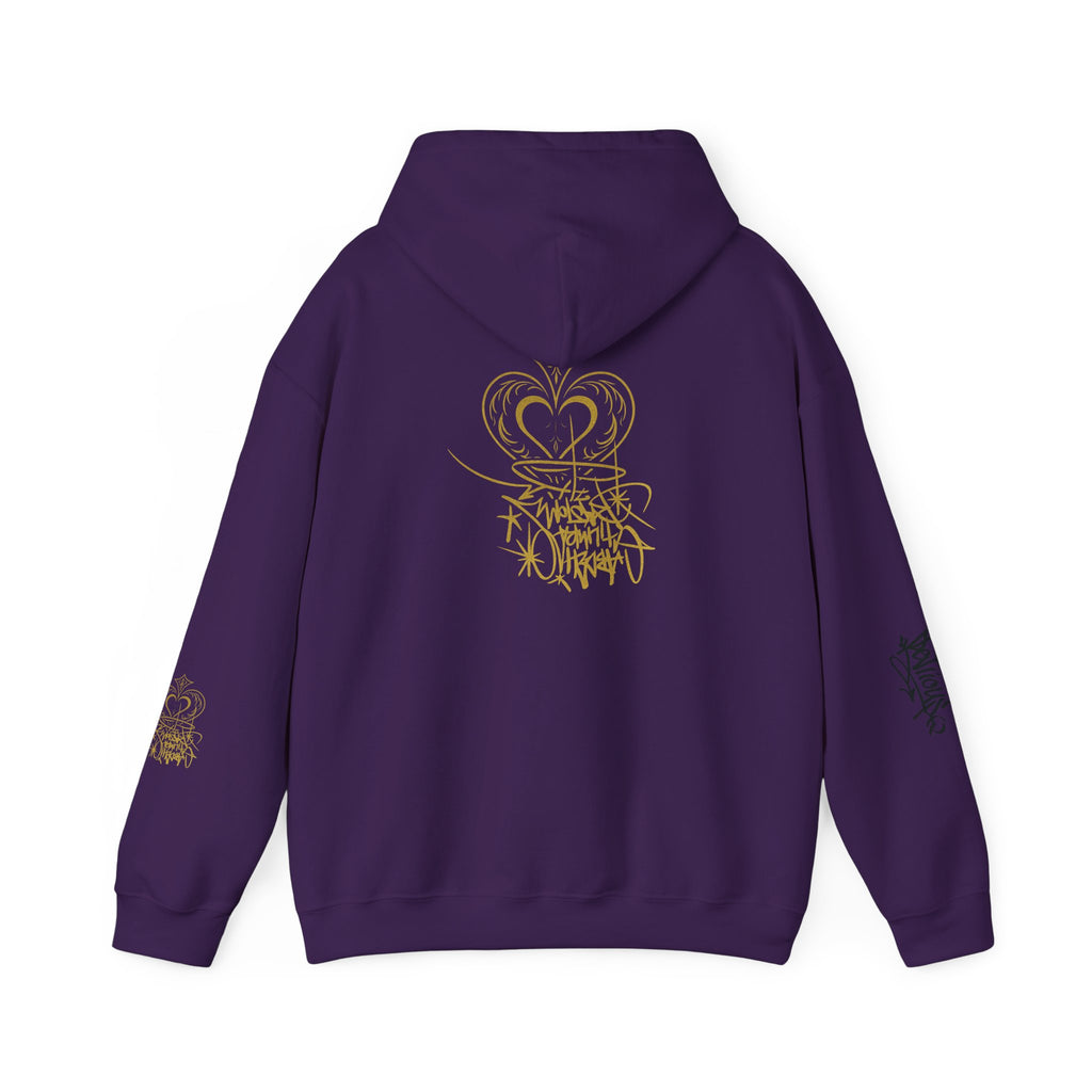 Crown & Heart Stylish Unisex Hoodie