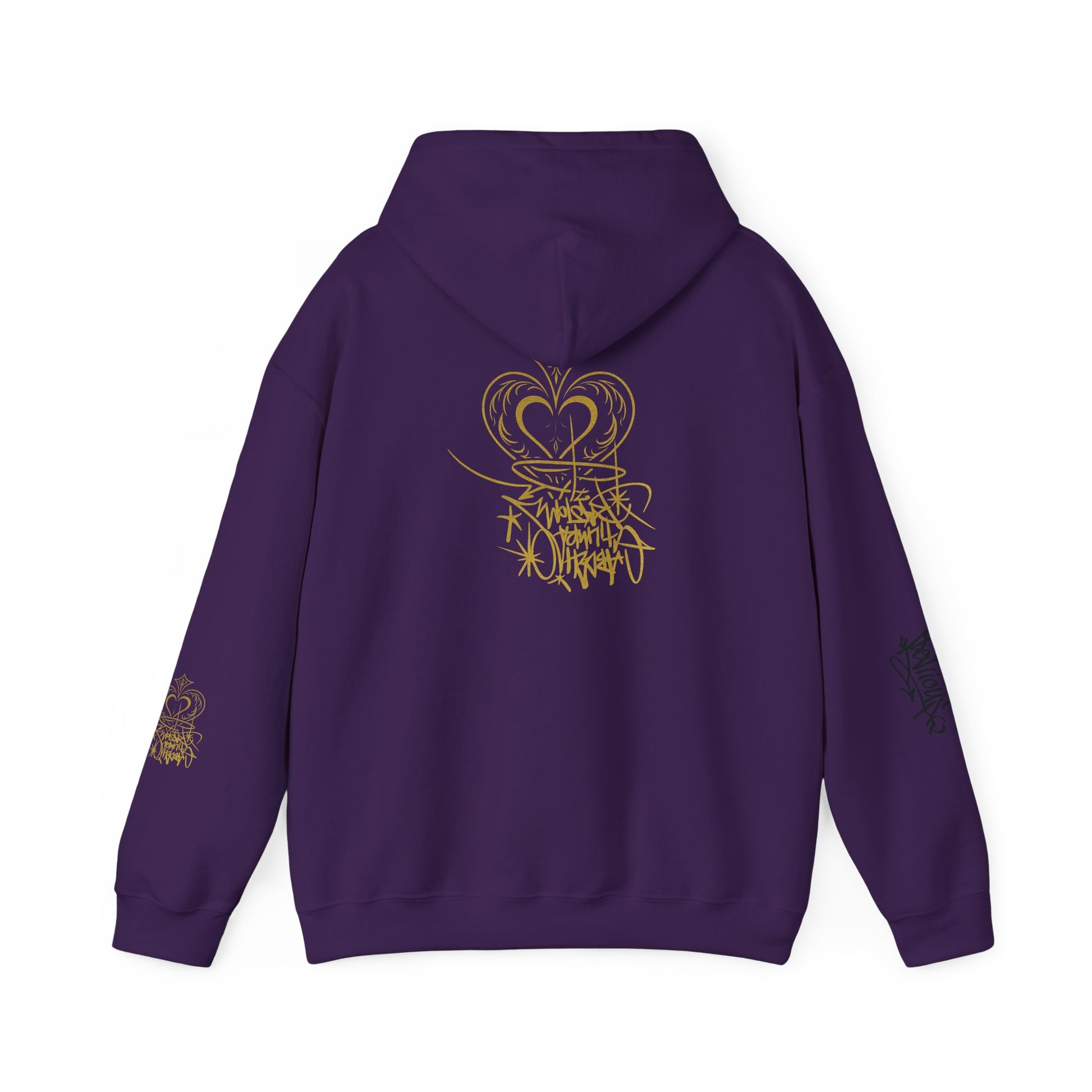 Crown & Heart Stylish Unisex Hoodie