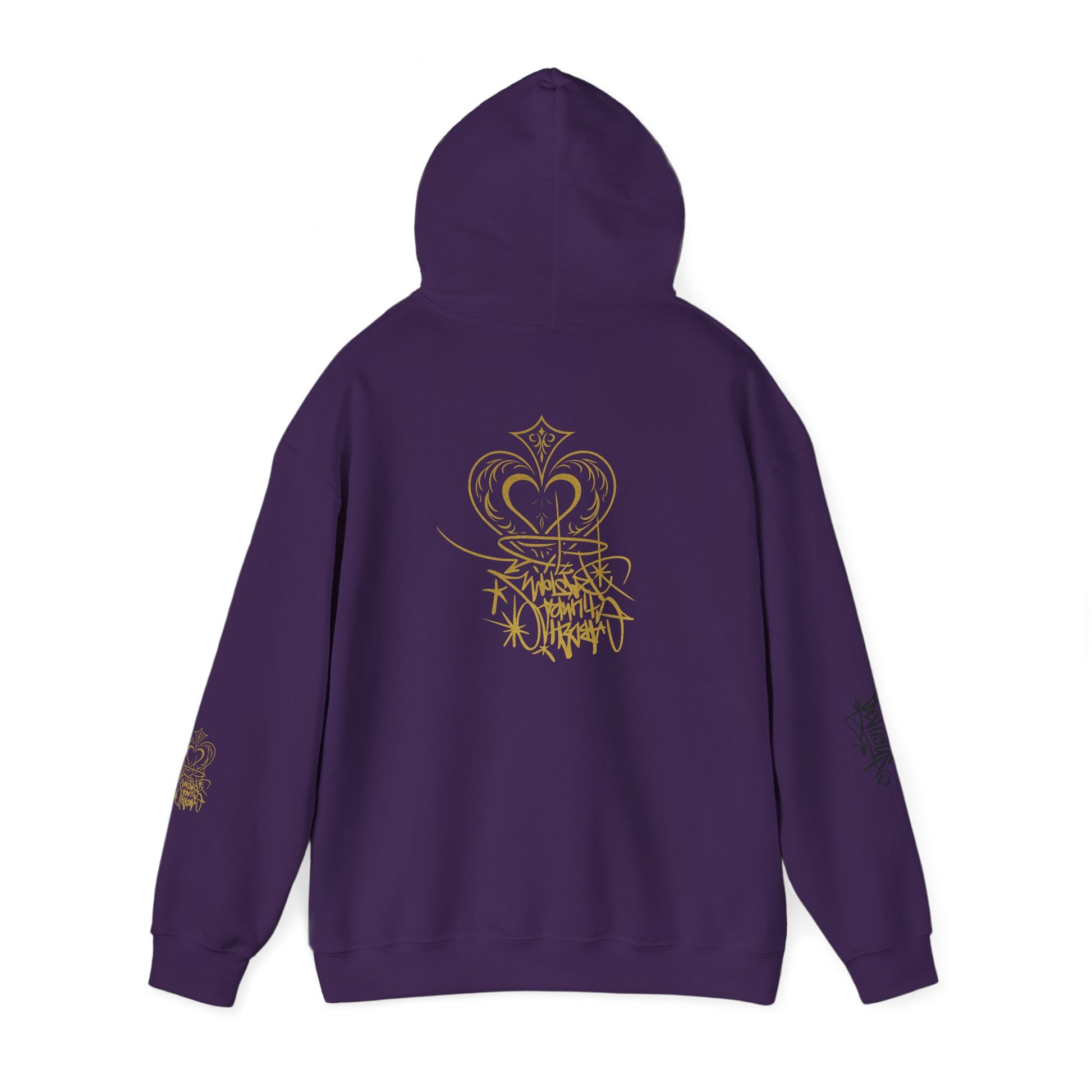 Crown & Heart Stylish Unisex Hoodie
