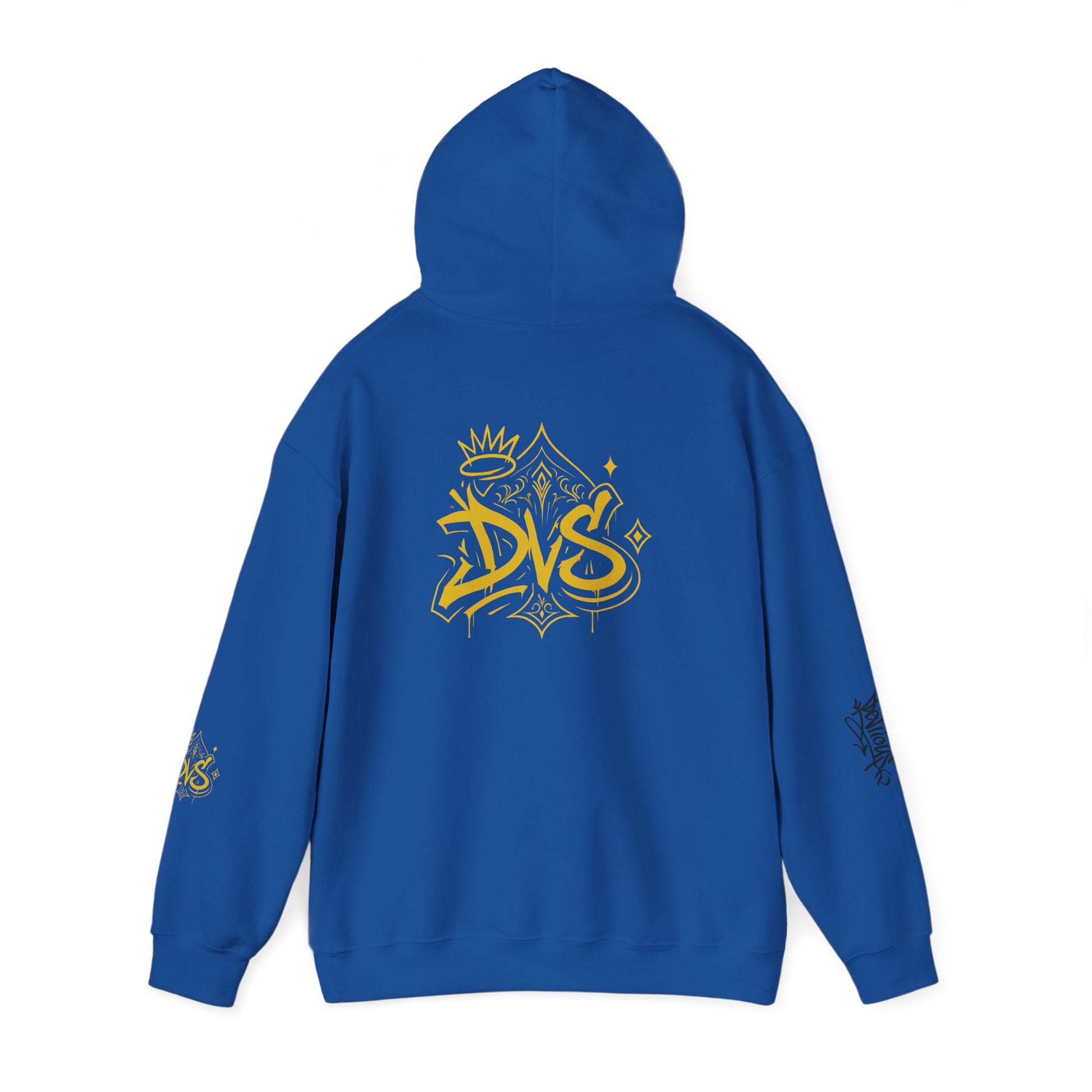 DVS Logo & Crown Graffiti Style Hoodie