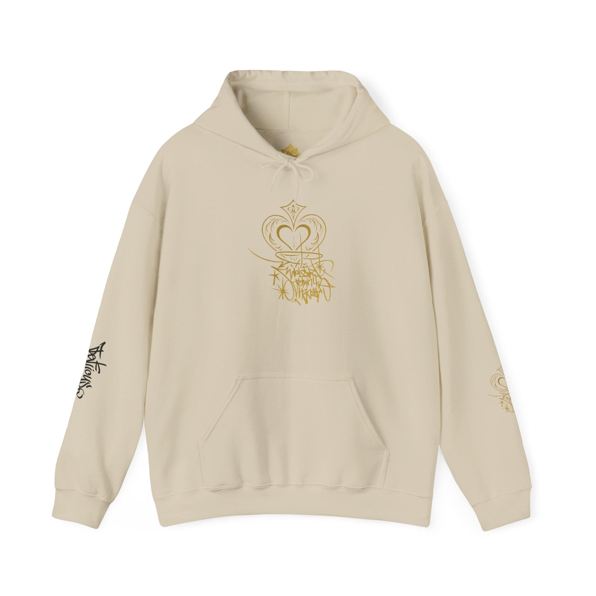Crown & Heart Stylish Unisex Hoodie
