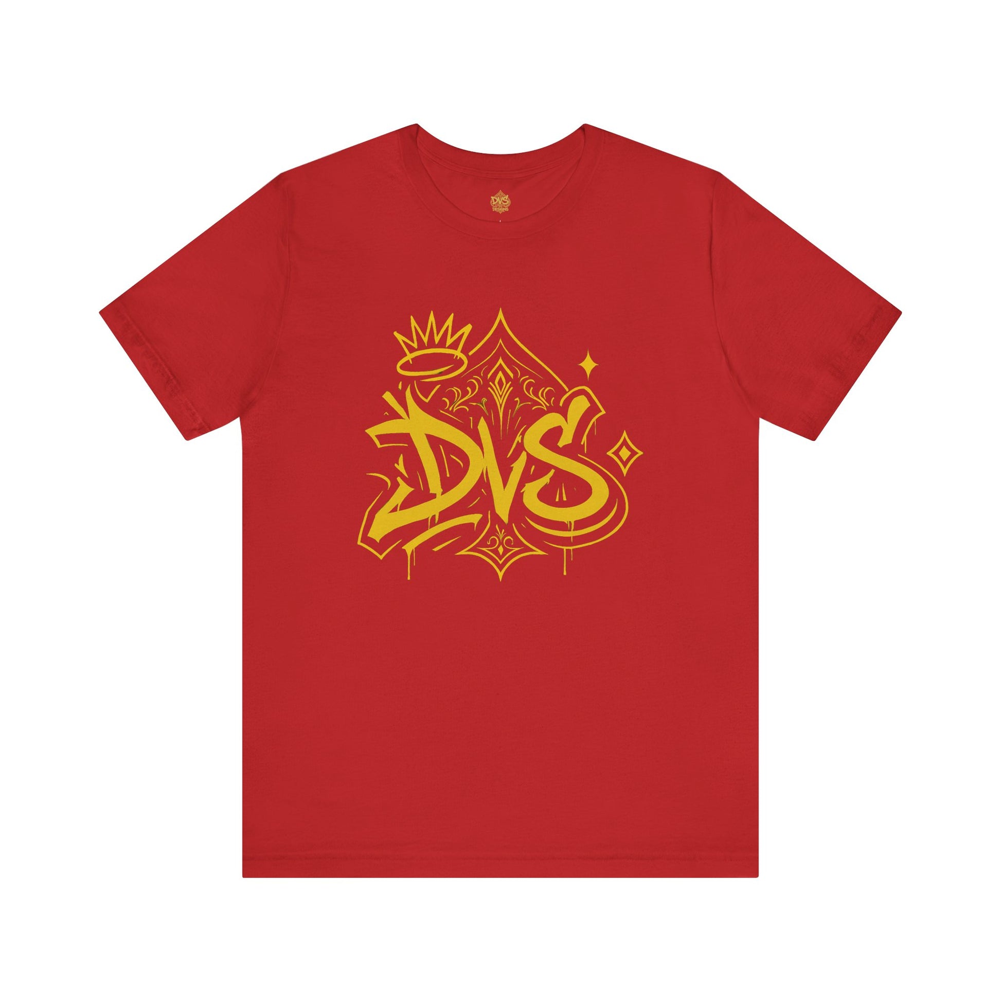 DVS Logo and Crown Graffiti Art Unisex Streetwear Graphic T-Shirt